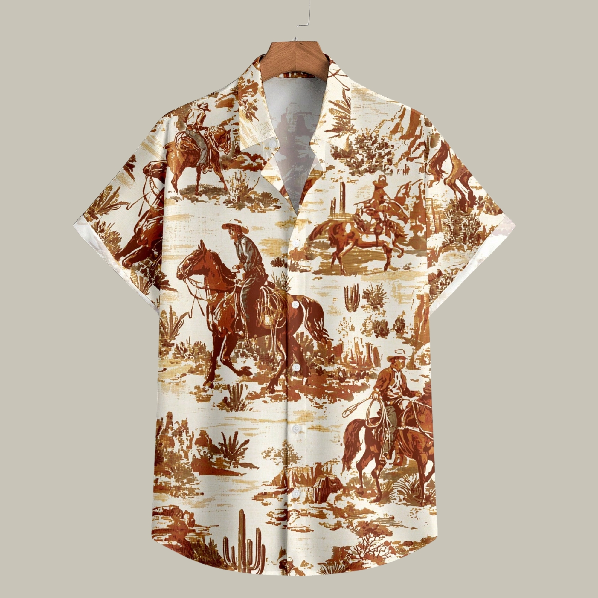 Casual Button Versatile Shirt For Men