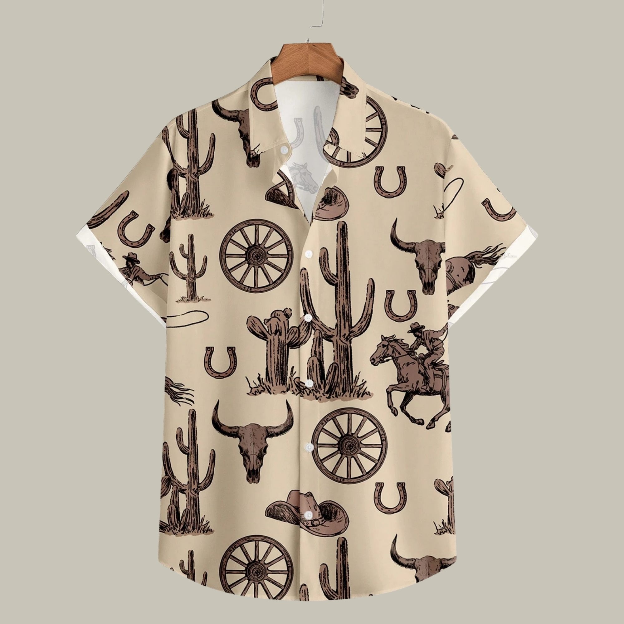 Casual Button Versatile Shirt For Men