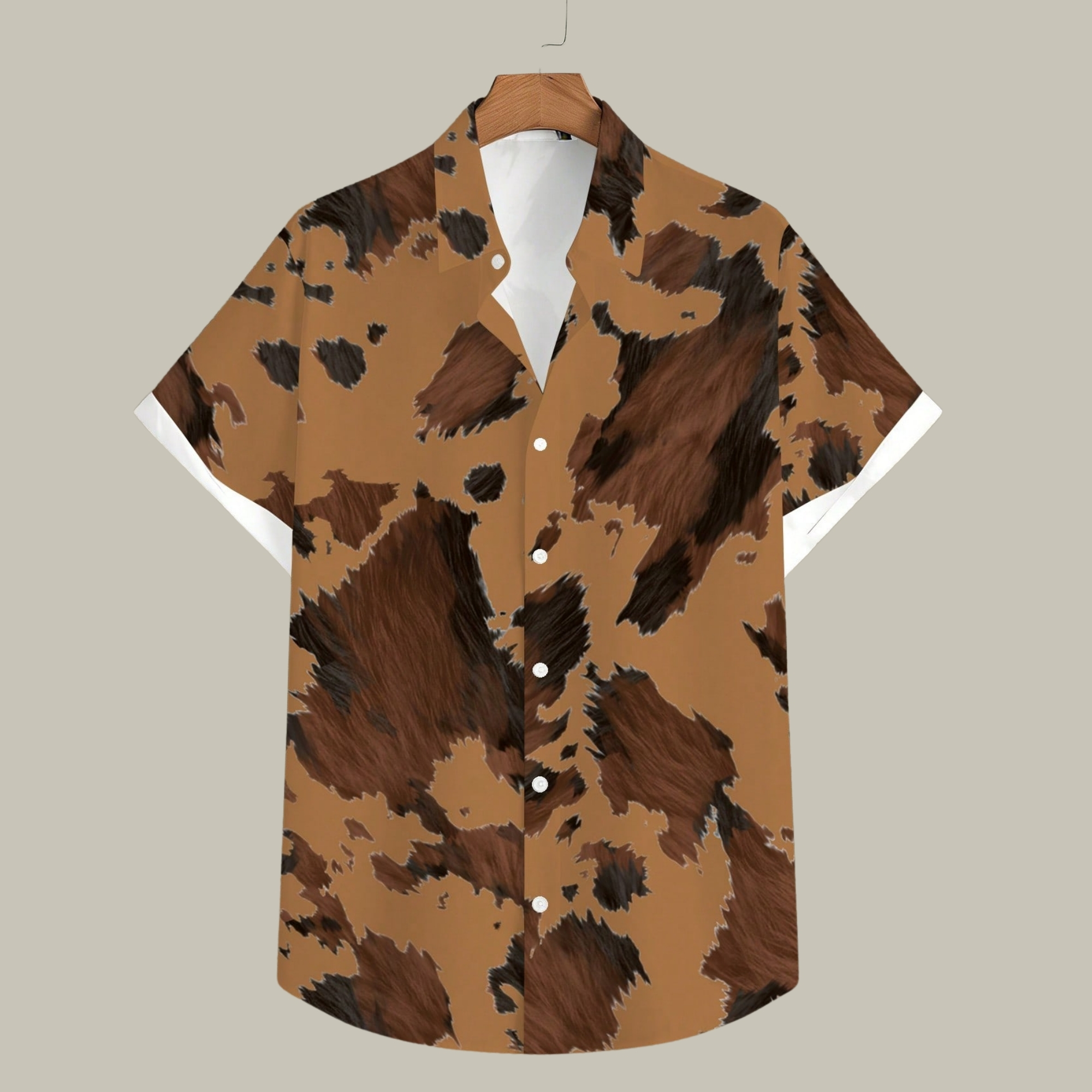 Casual Button Versatile Shirt For Men