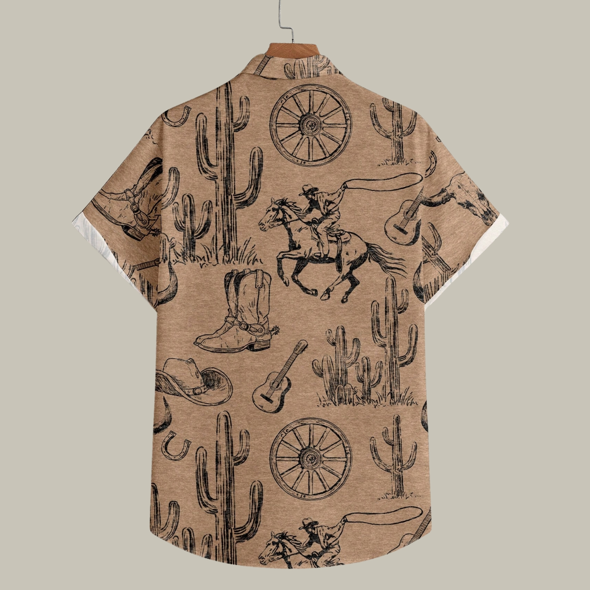 Casual Button Versatile Shirt For Men
