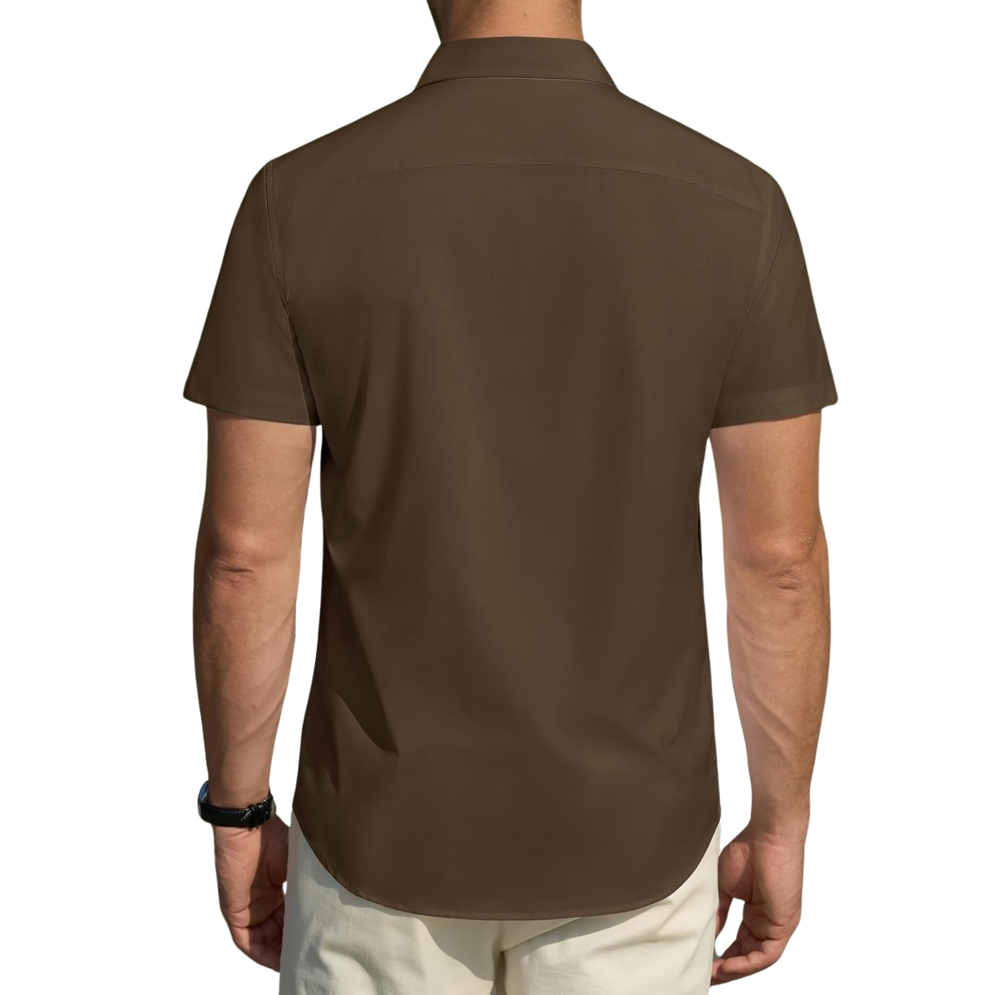Casual Style Office Short Sleeve Shirt