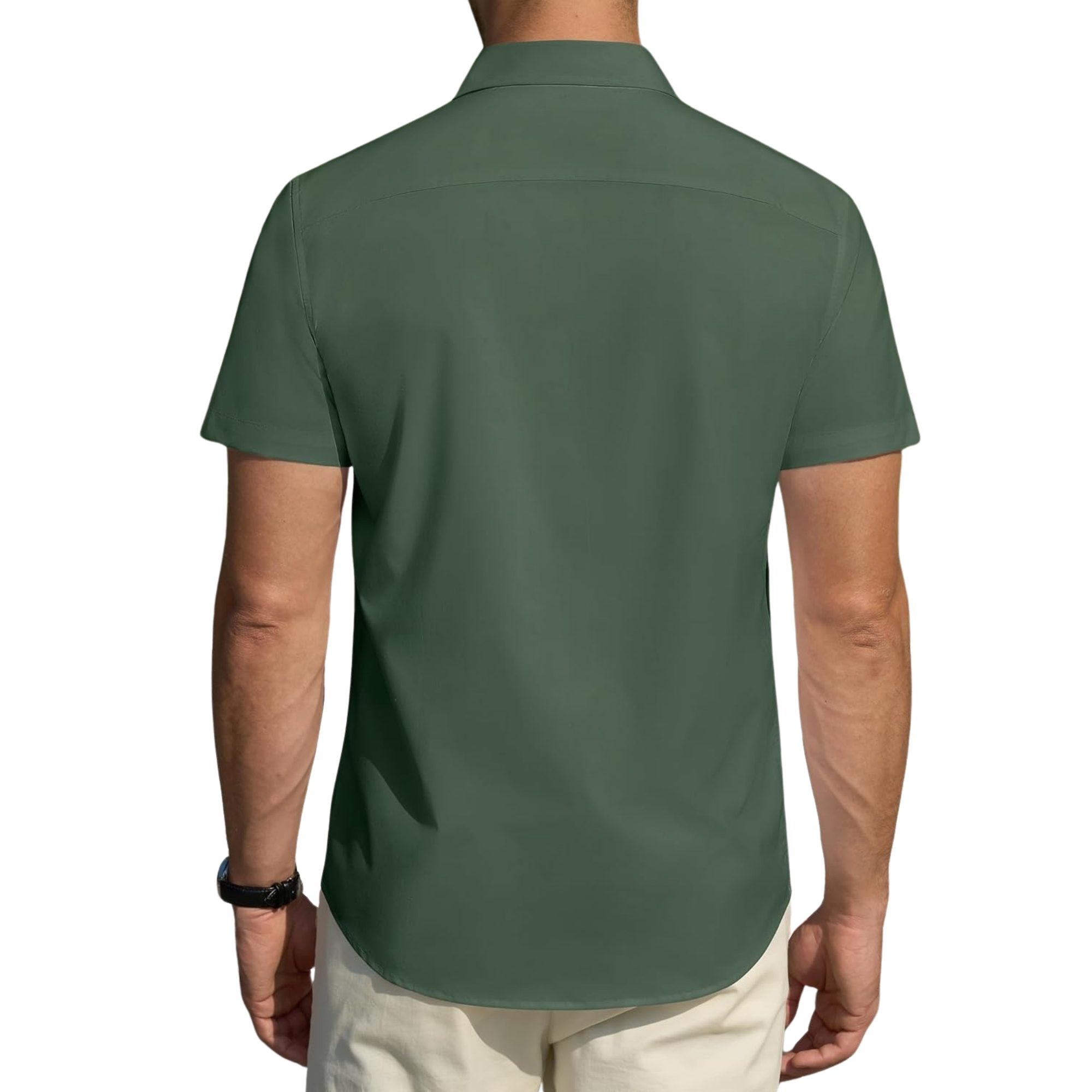 Casual Style Office Short Sleeve Shirt