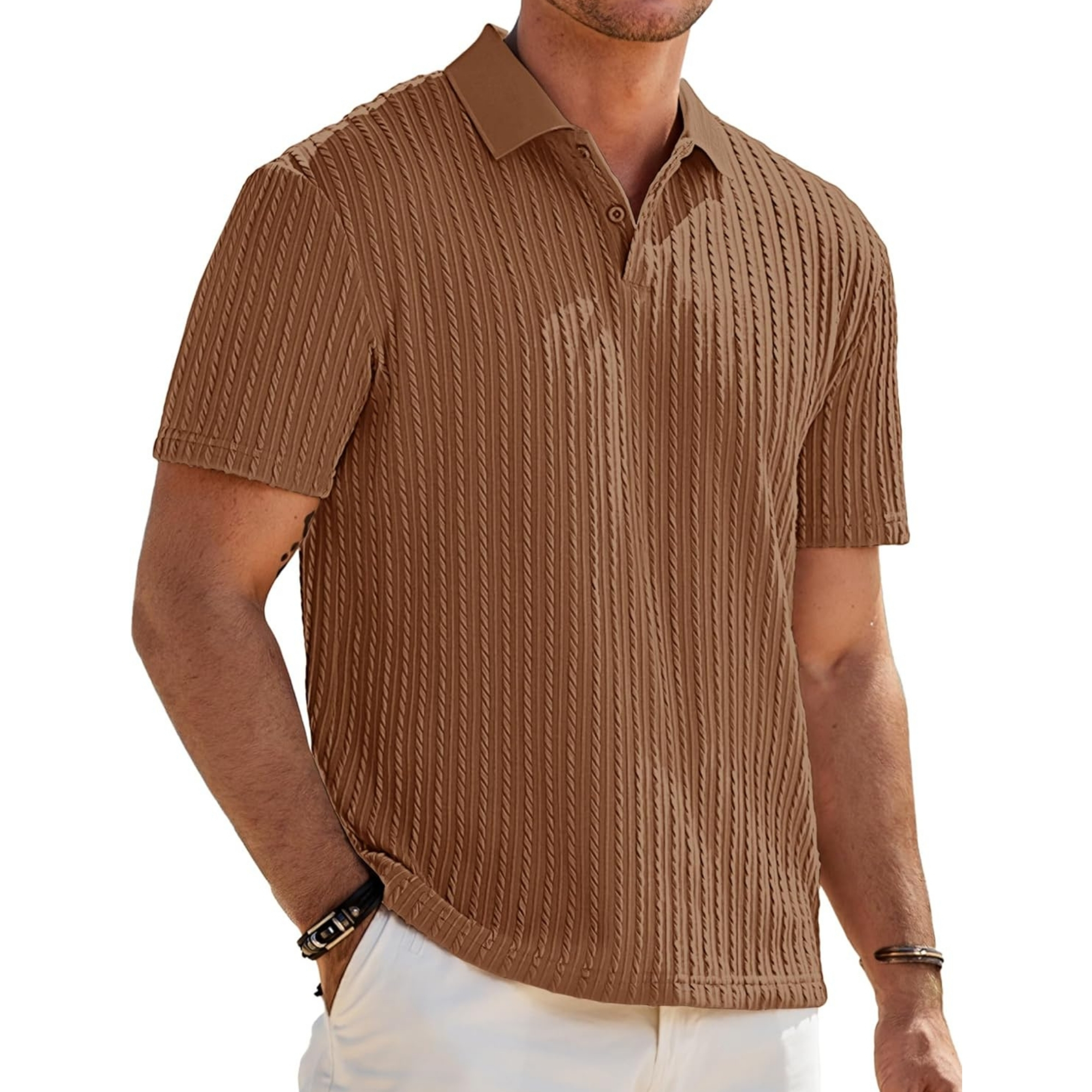 Casual Summer Polo Shirt For Vacation