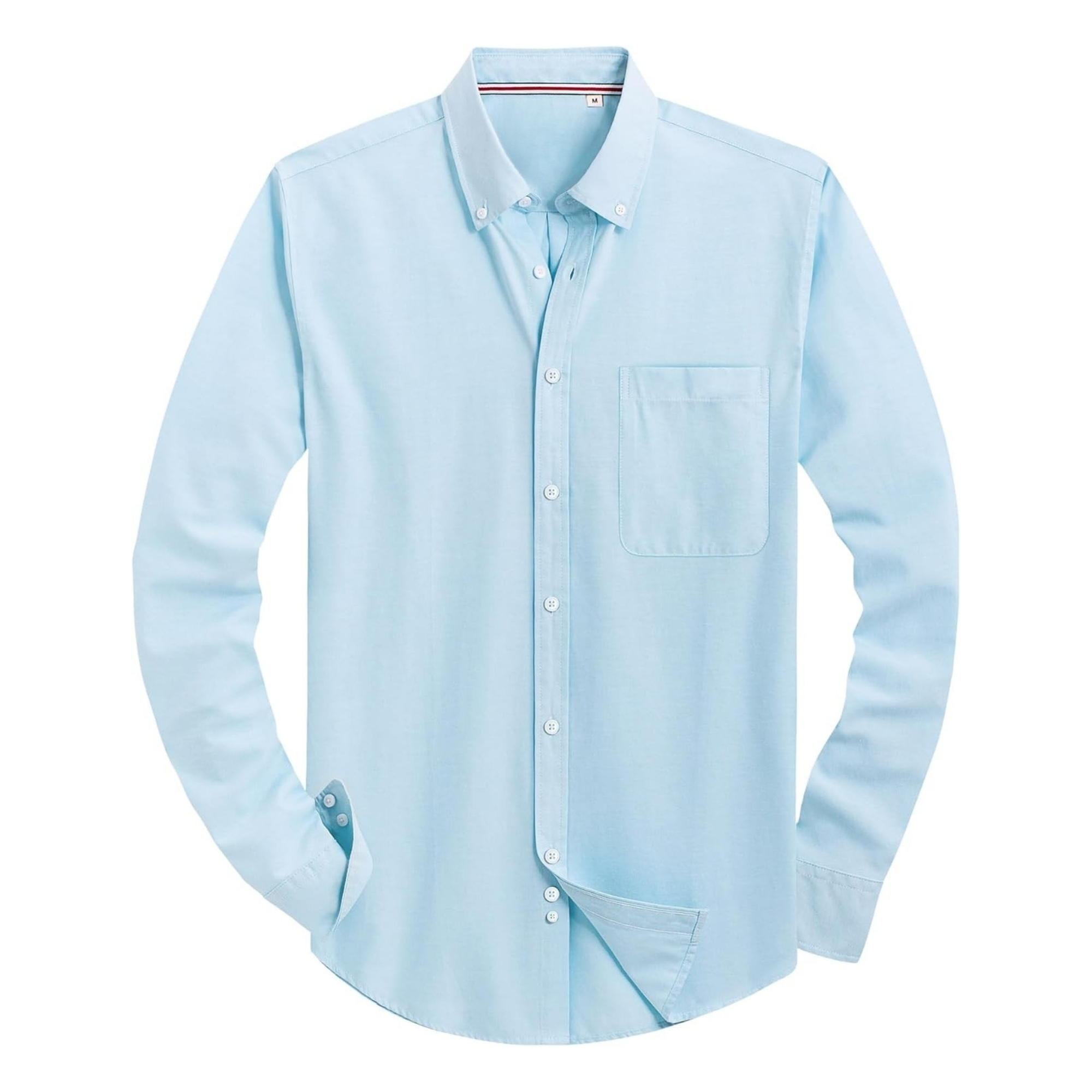 Casual Work Wear Button Down Long Sleeve Shirt