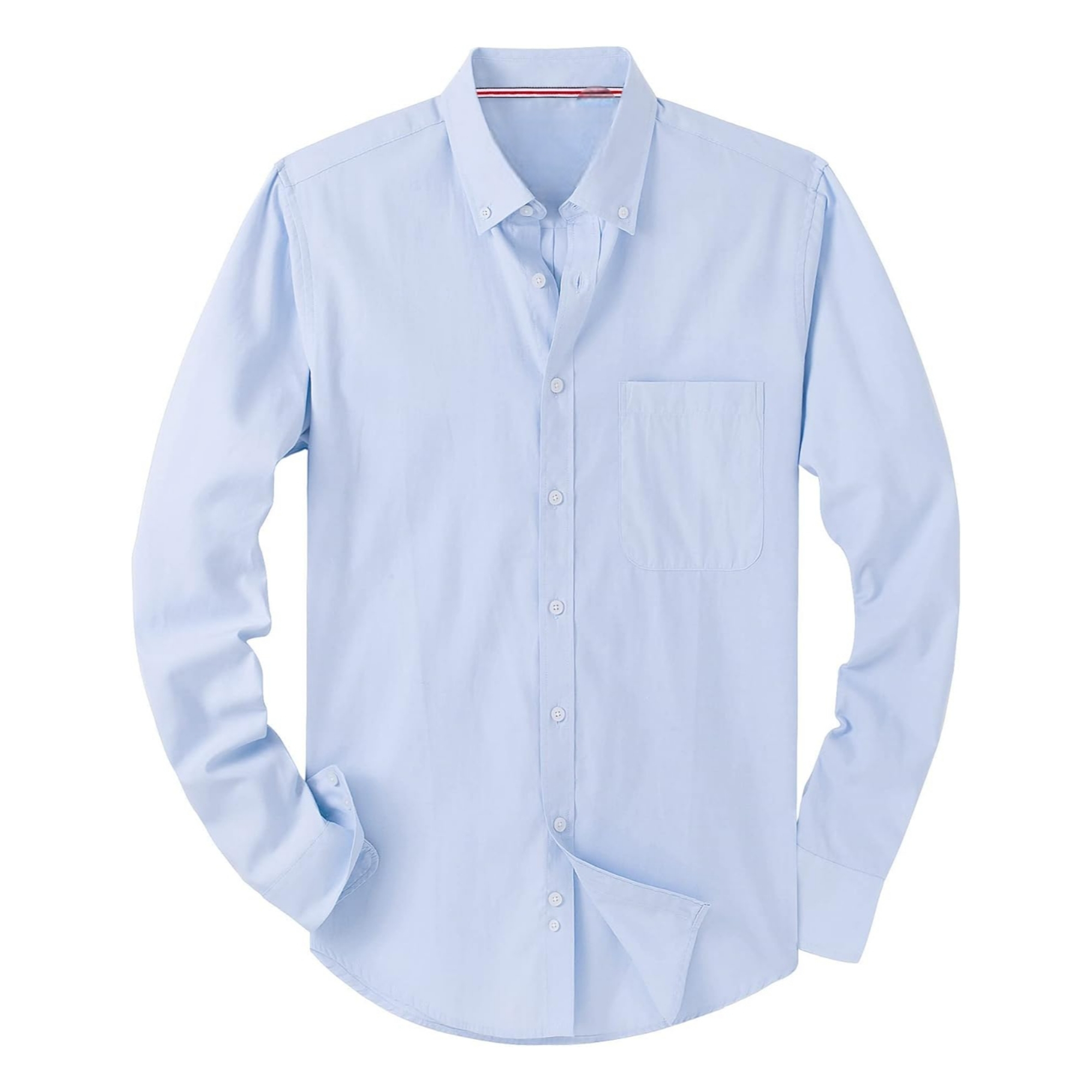 Casual Work Wear Button Down Long Sleeve Shirt
