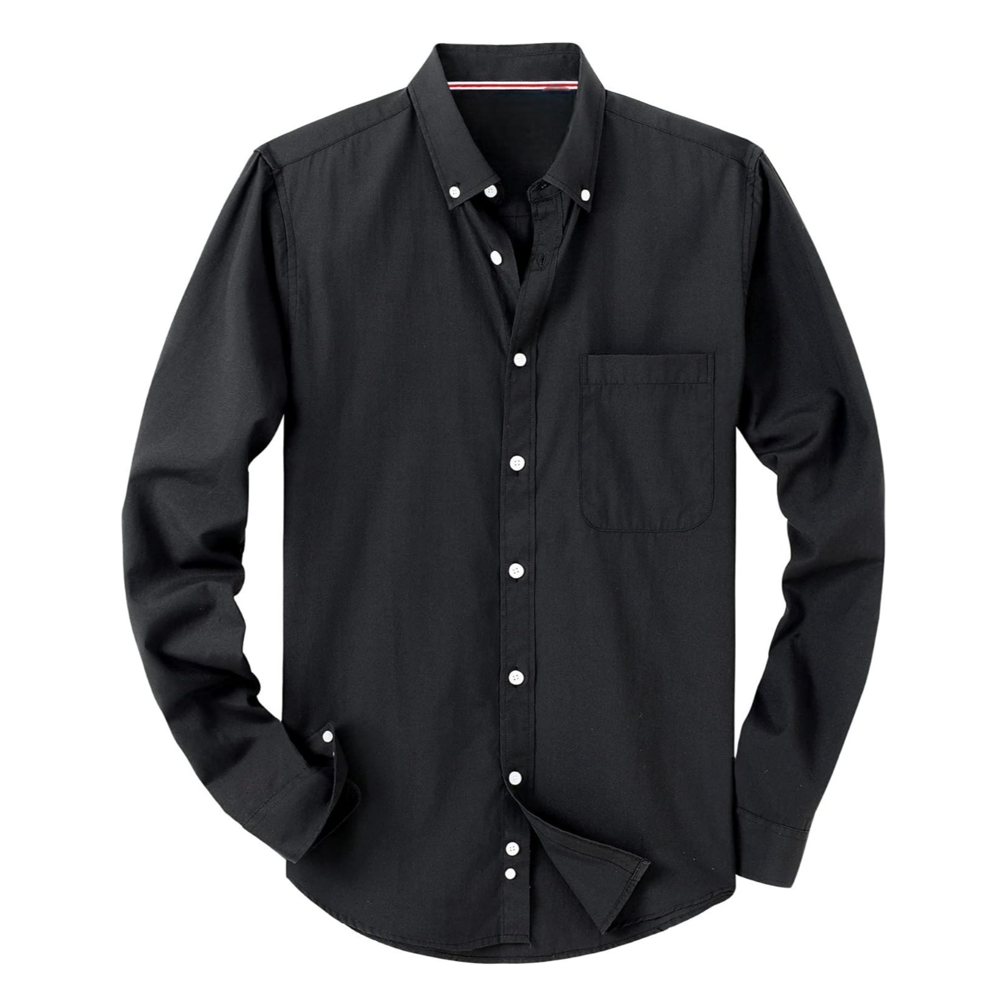 Casual Work Wear Button Down Long Sleeve Shirt