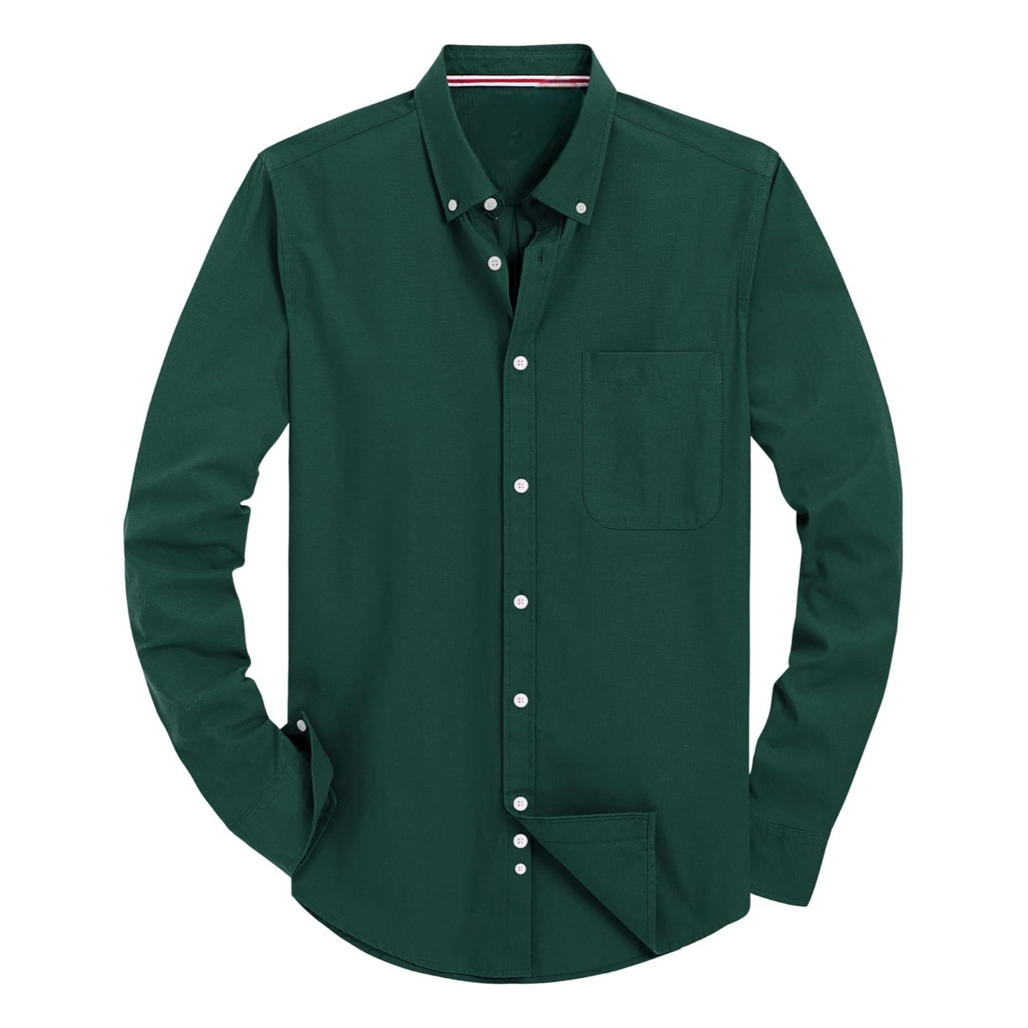 Casual Work Wear Button Down Long Sleeve Shirt