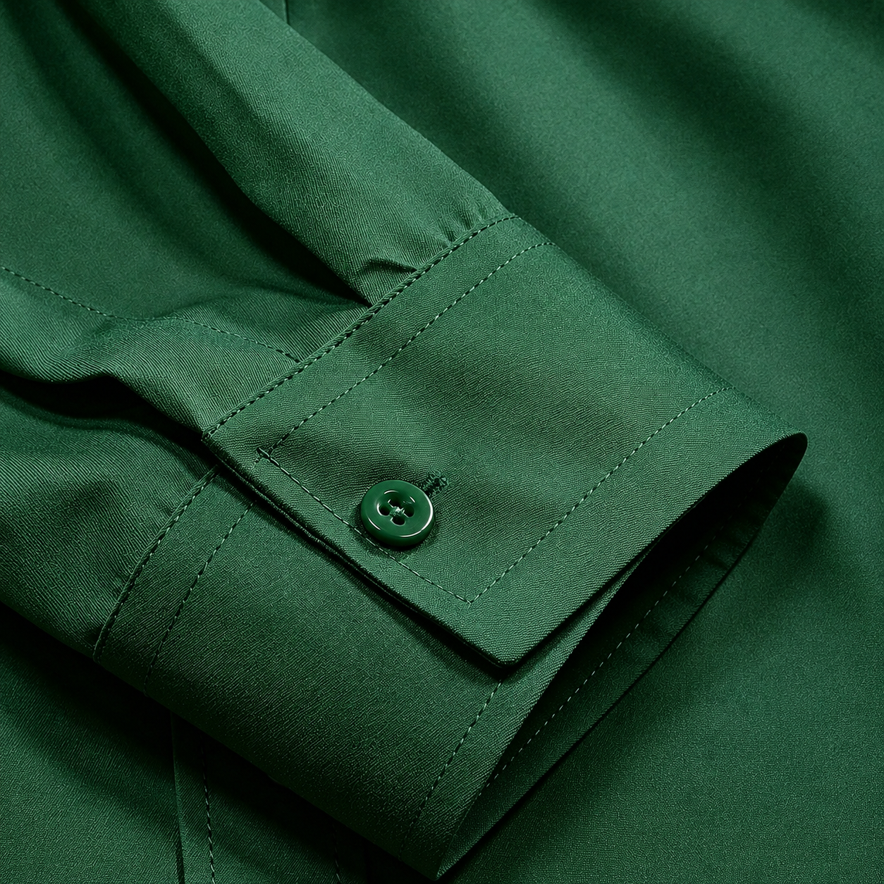 Slim Fit Long Sleeve Button Up Dress Shirt for Men