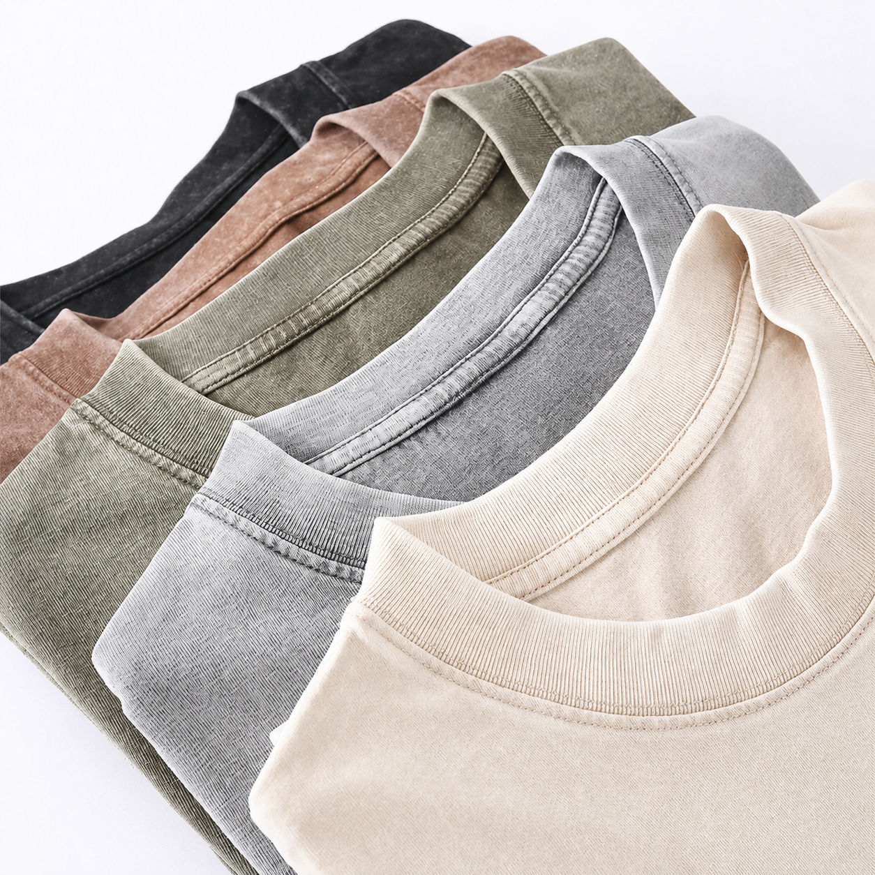 Pack Of 4 Oversized Vintage Heavyweight Gym T Shirts