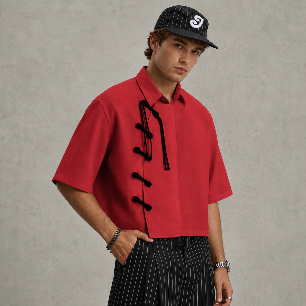Loose Fit Box Cut Summer Casual Shirt For Men
