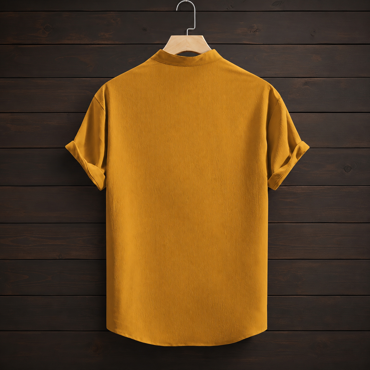 Casual Versatile Solid Colored Short Sleeve Shirt