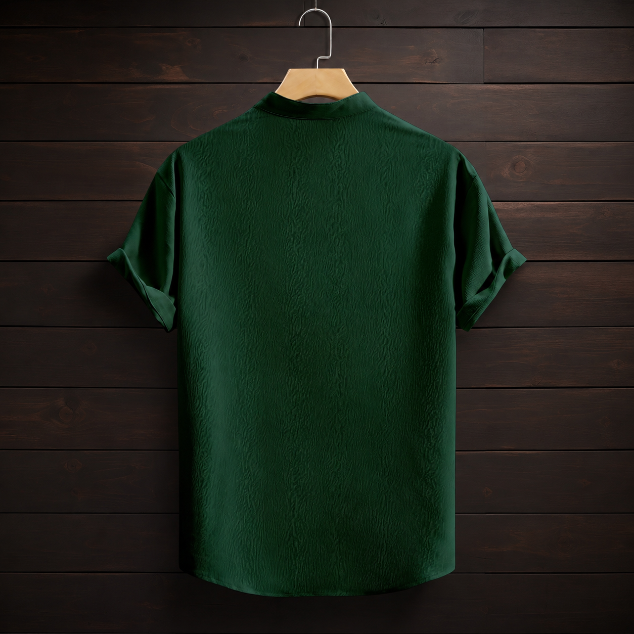 Casual Versatile Solid Colored Short Sleeve Shirt
