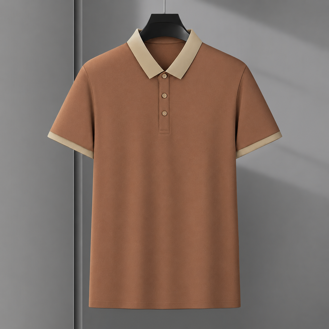 Casual Short Sleeve Polo Shirt For Everyday Wear For Men