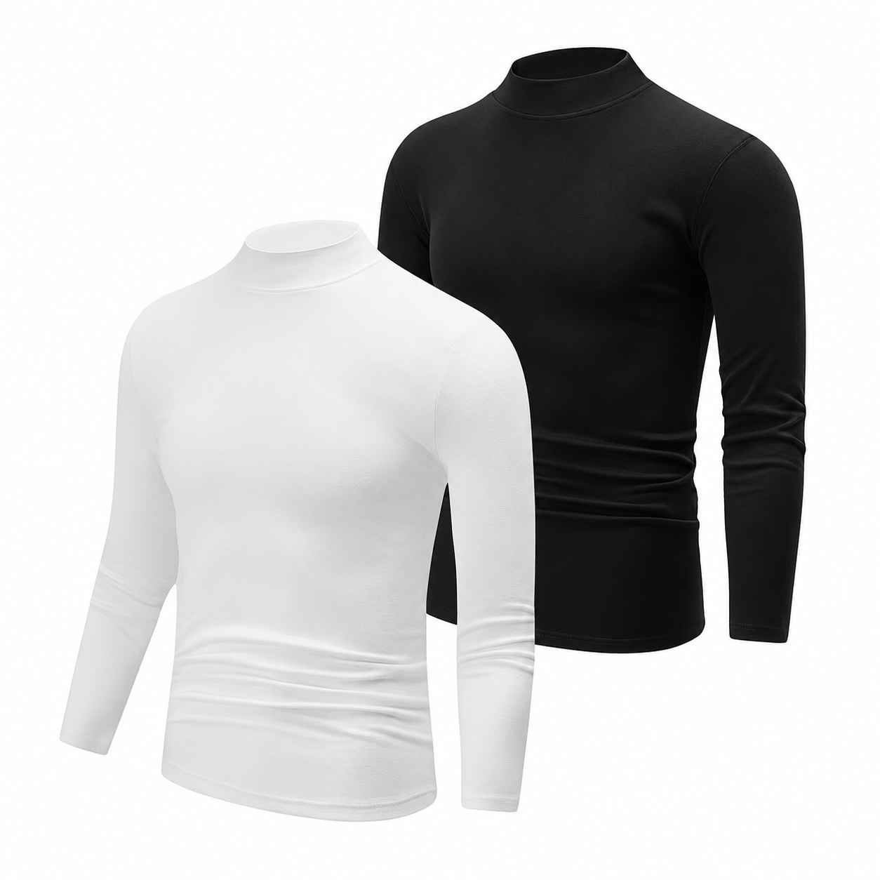 Pack Of 2 Thermal Long Sleeve Layering T Shirts for Men
