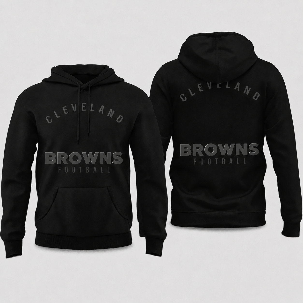 Cleveland Browns Bulldog Graphic Hooded Sweatshirt