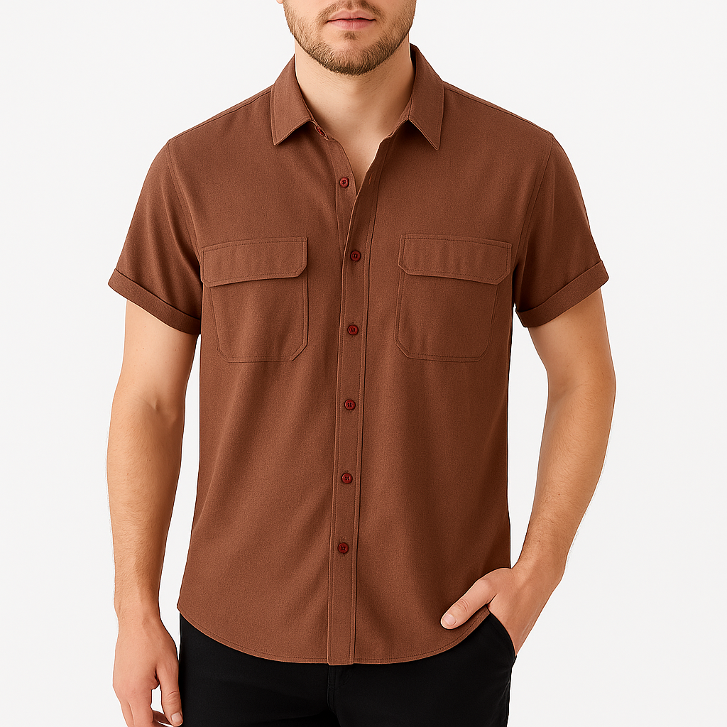 Cool Linen Short Sleeve Shirt