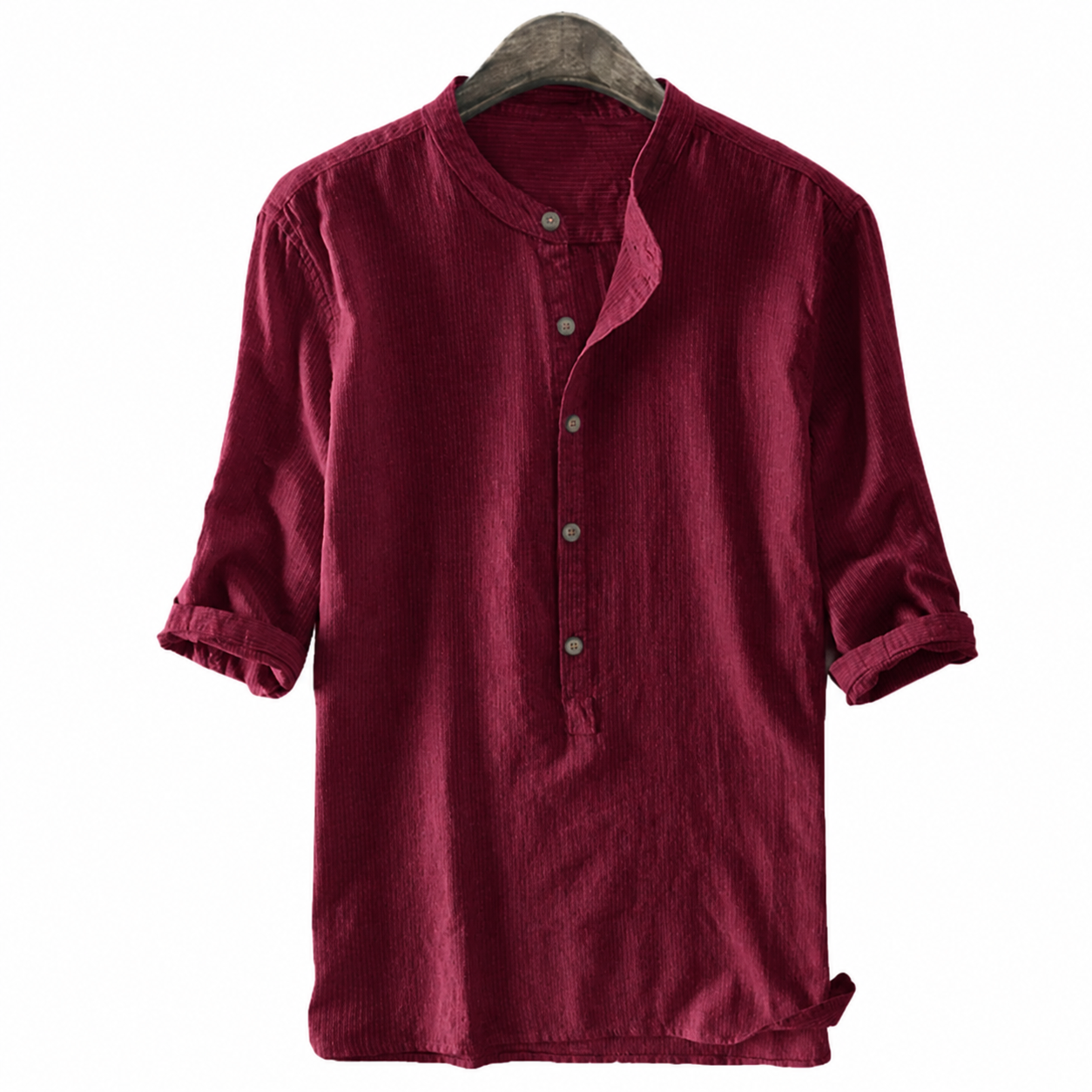Classic Casual Buttons Henley Shirt