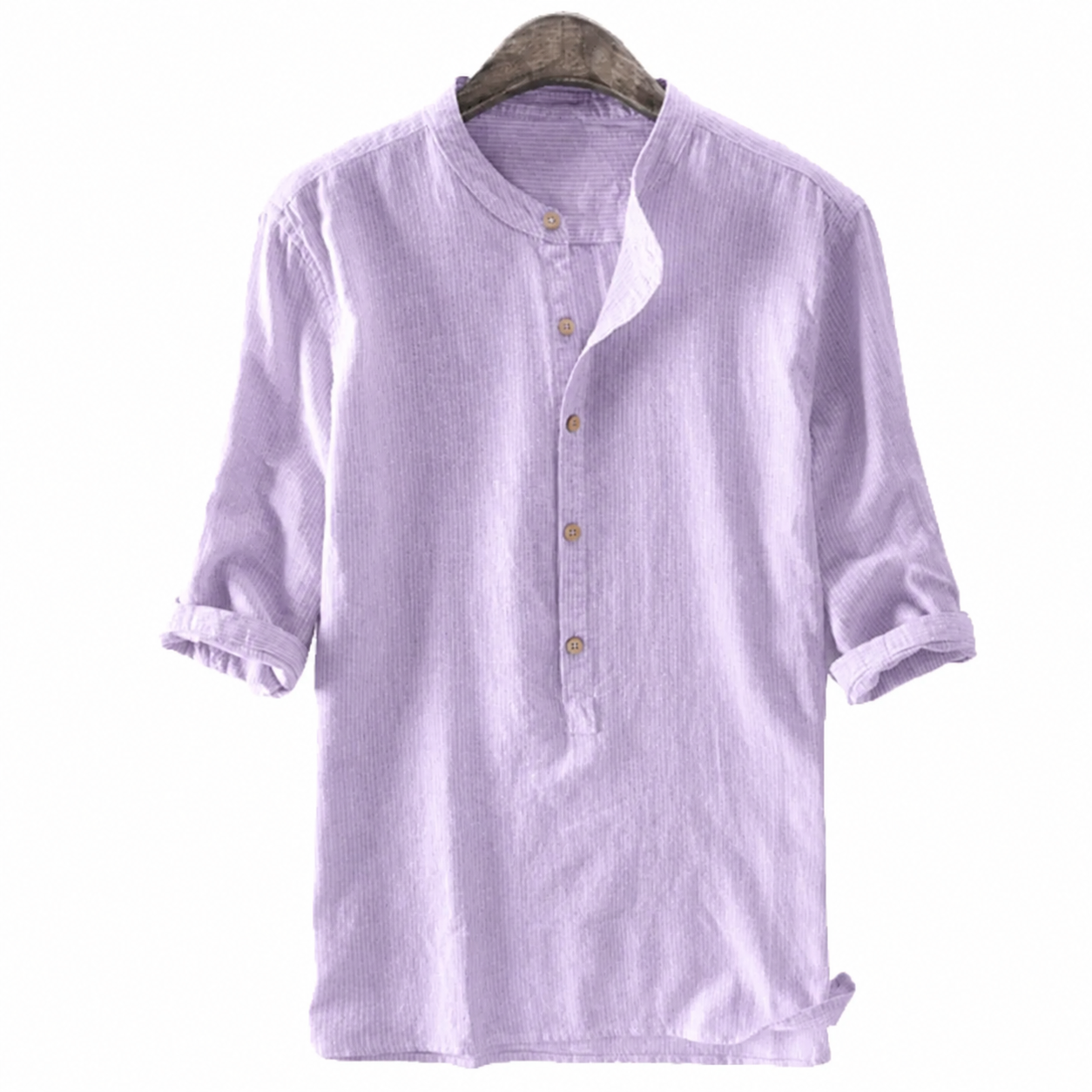Classic Casual Buttons Henley Shirt