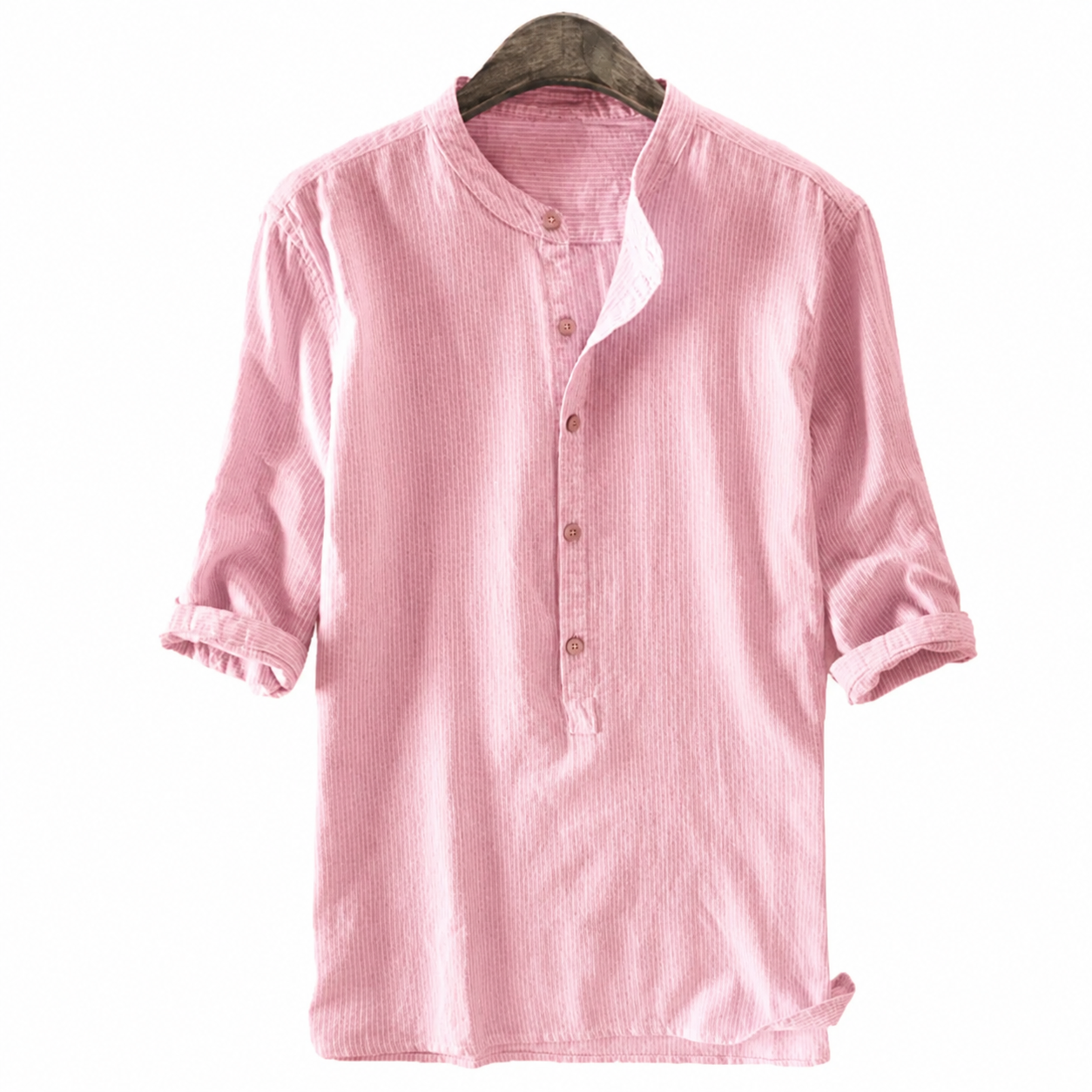 Classic Casual Buttons Henley Shirt