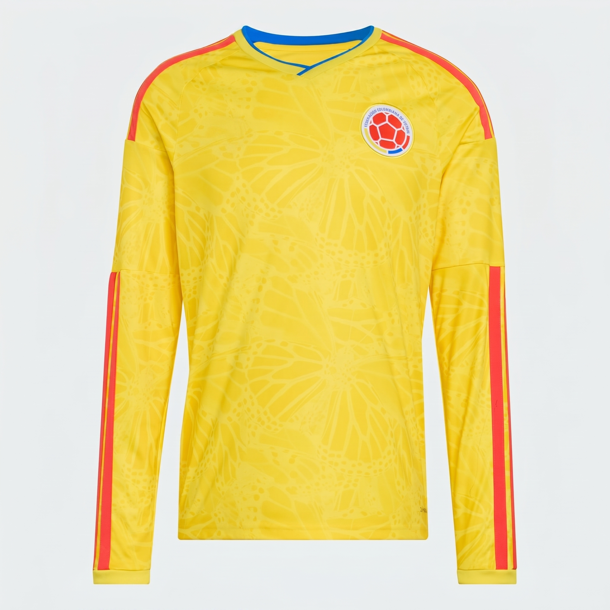 Colombia FIFA 2026 Home Long Sleeve Football Jersey