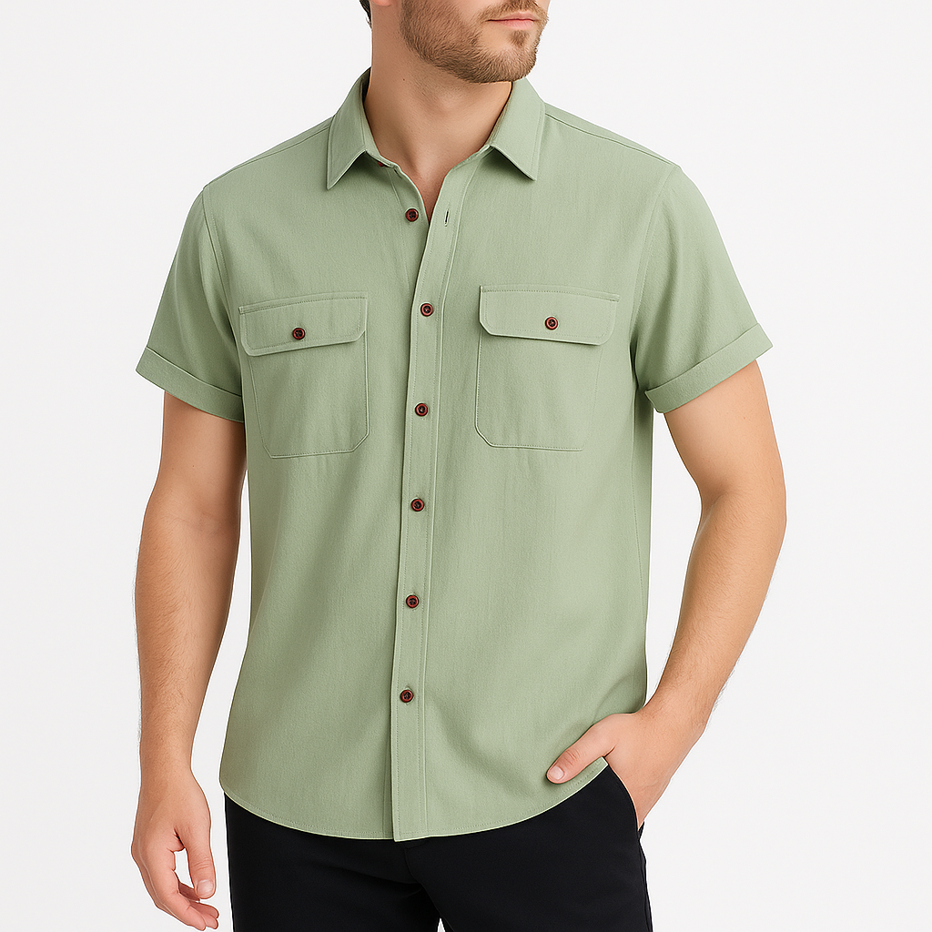 Cool Linen Short Sleeve Shirt