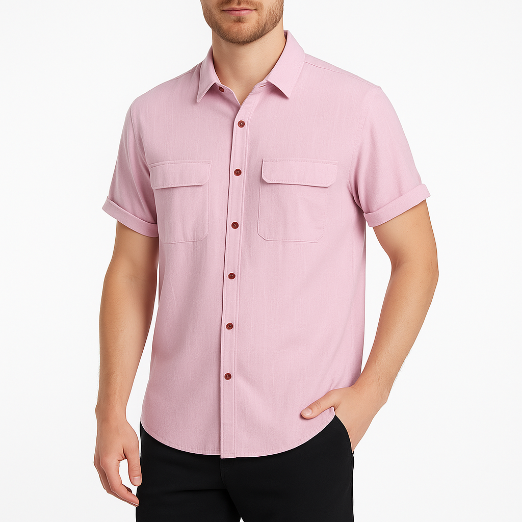 Cool Linen Short Sleeve Shirt