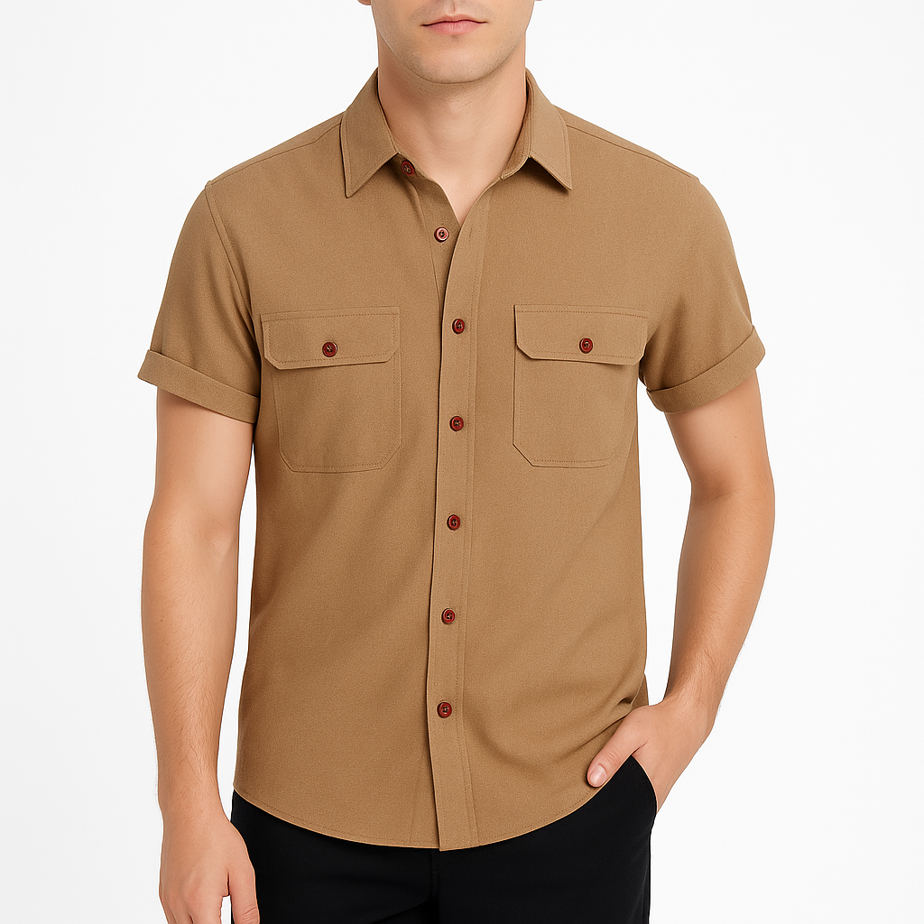 Cool Linen Short Sleeve Shirt