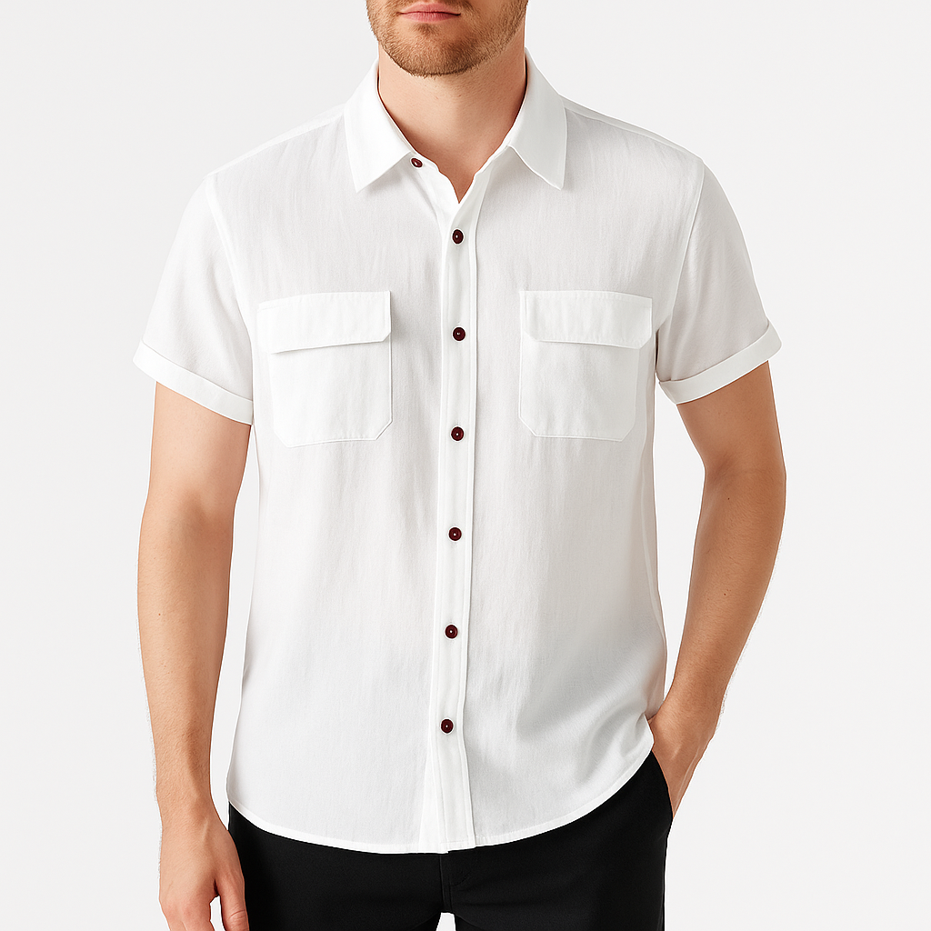 Cool Linen Short Sleeve Shirt