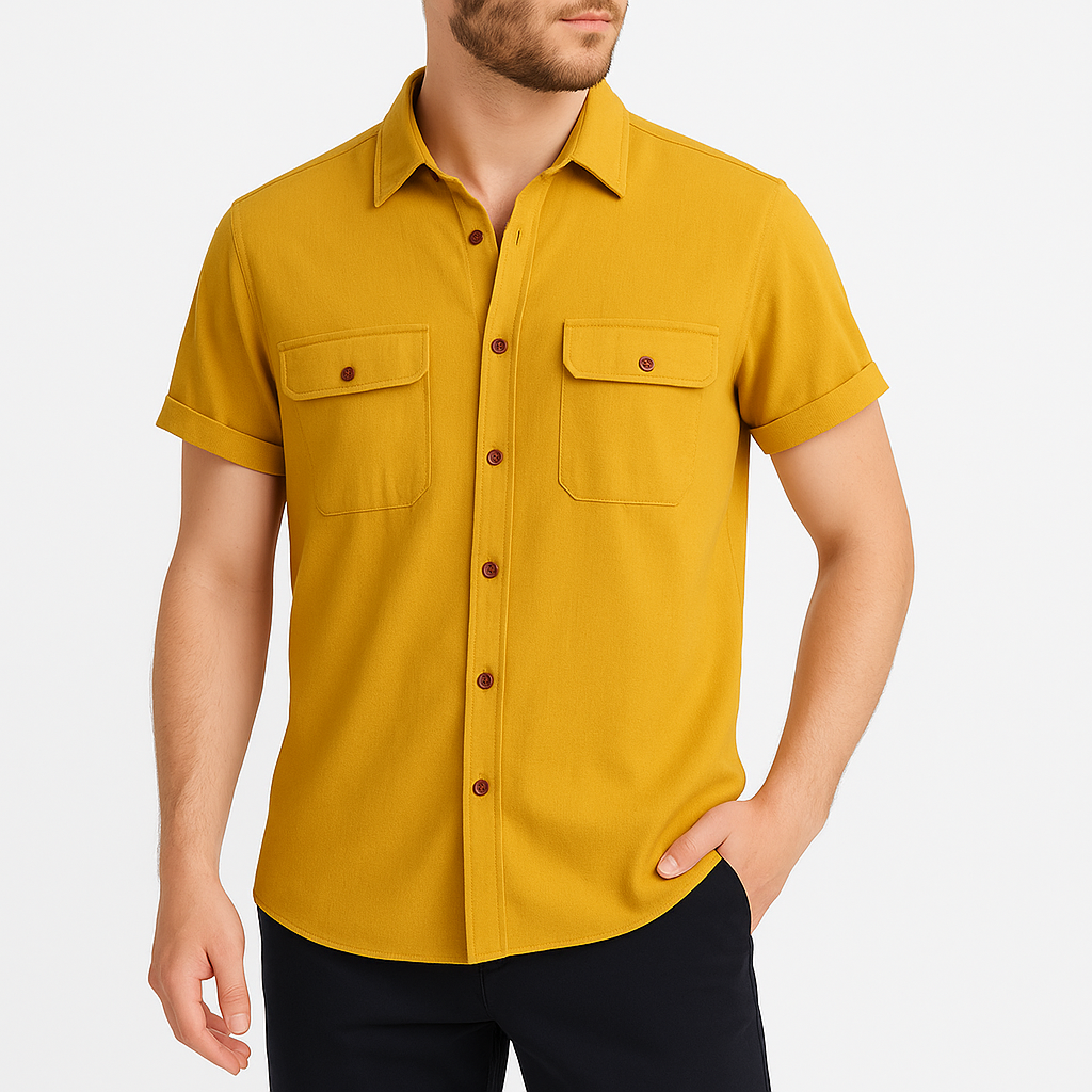 Cool Linen Short Sleeve Shirt