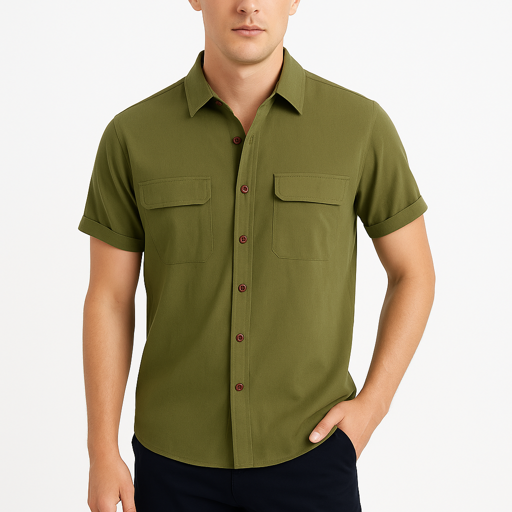 Cool Linen Short Sleeve Shirt