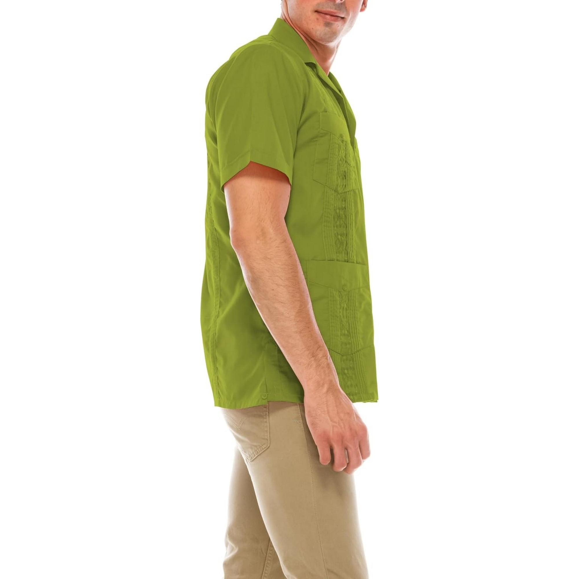 Short Sleeve Casual Wedding Beach Bartender Shirt