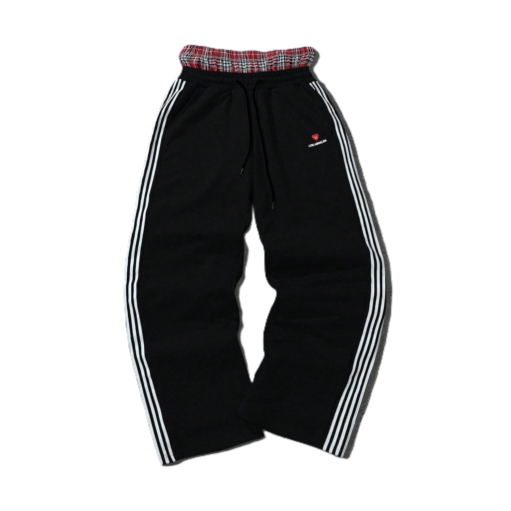 Loose Fleece Drawstring Sweatpants With Wide For Men