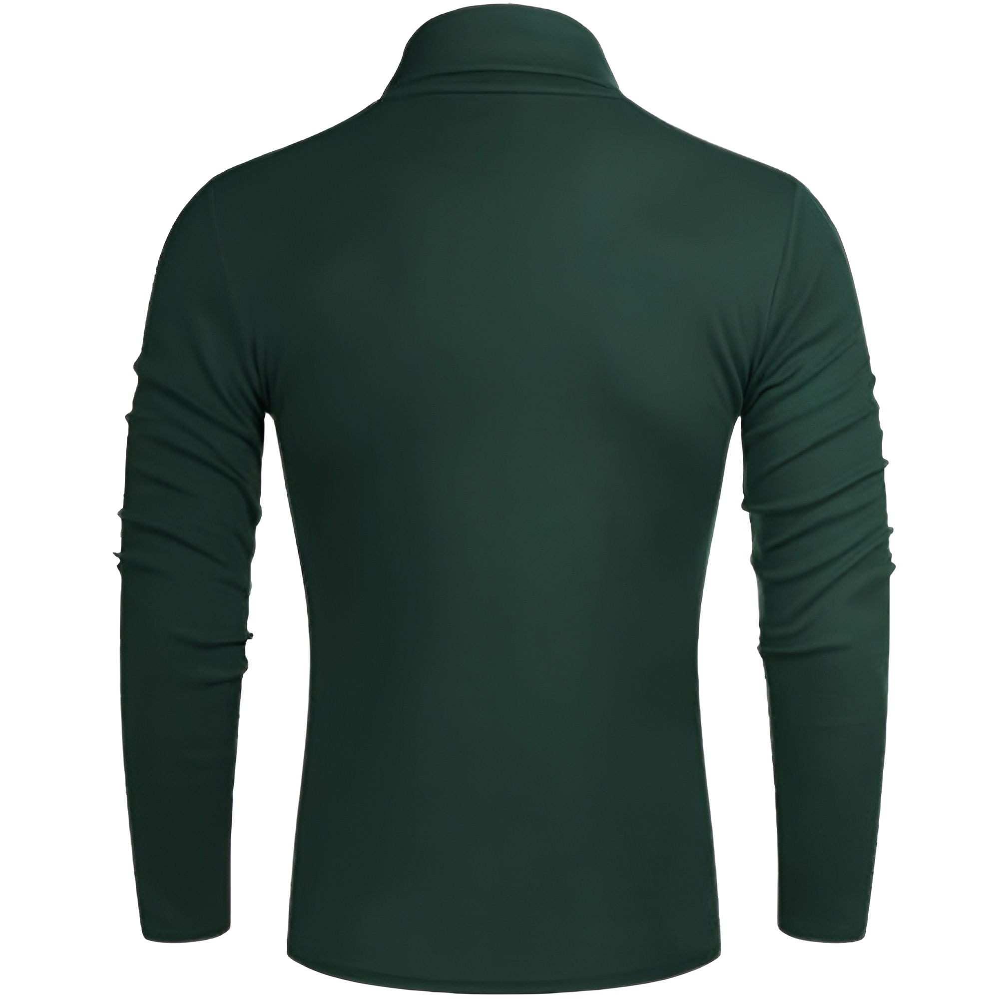 Men's Casual Slim Fit Basic Tops Knitted Lightweight Turtleneck Pullover Sweater