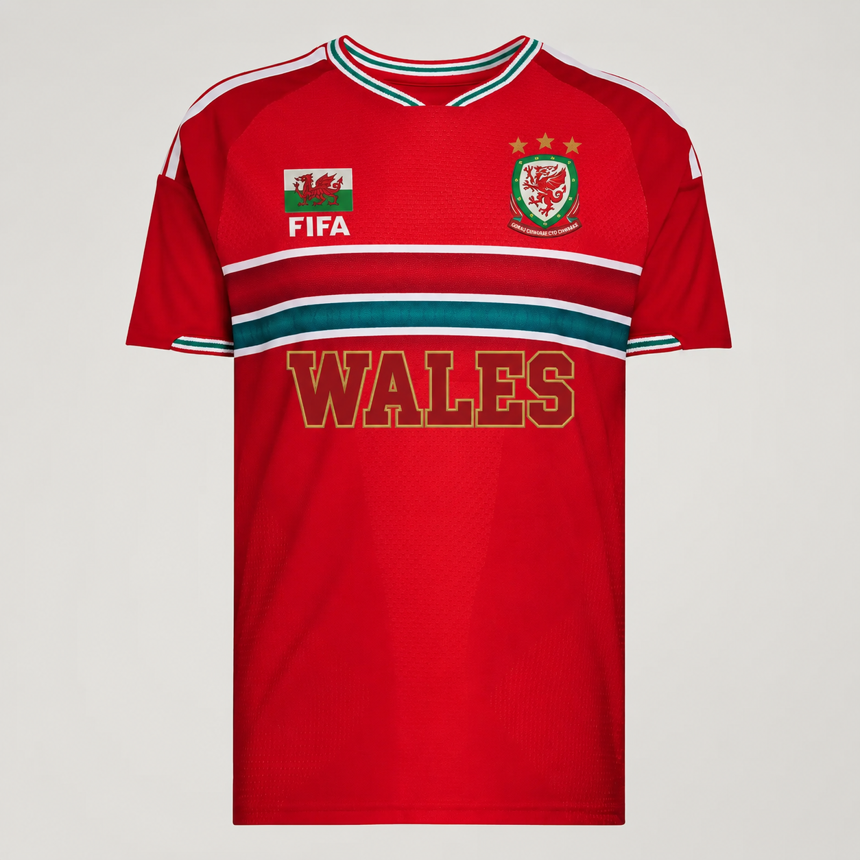FIFA 2026 Wales Authentic Home And Away Football Jersey For Men