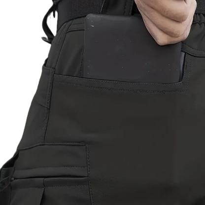 Fleece Lined Cargo Pants for Men with Tactical Design for Winter and Outdoor Hiking