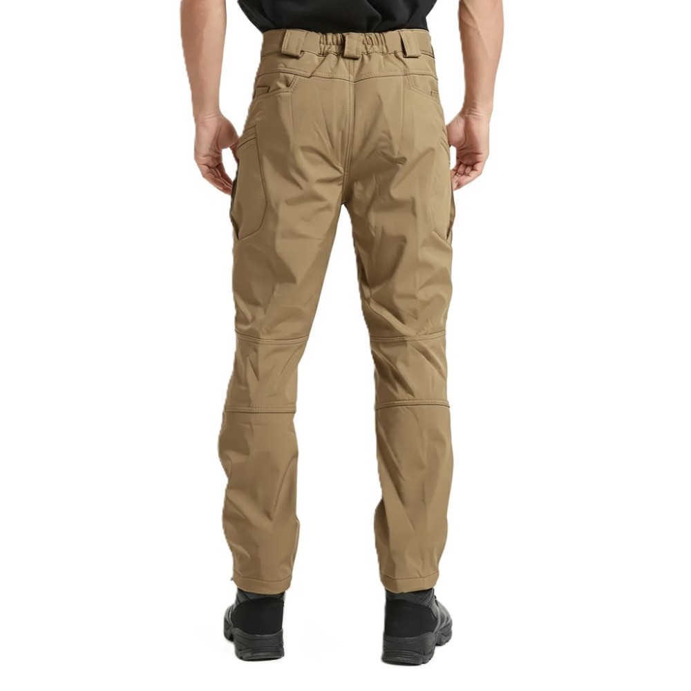 Fleece Lined Cargo Pants for Men with Tactical Design for Winter and Outdoor HikingFleece Lined Cargo Pants For Men With Tactical Design For Winter And Outdoor Hiking - Image 10