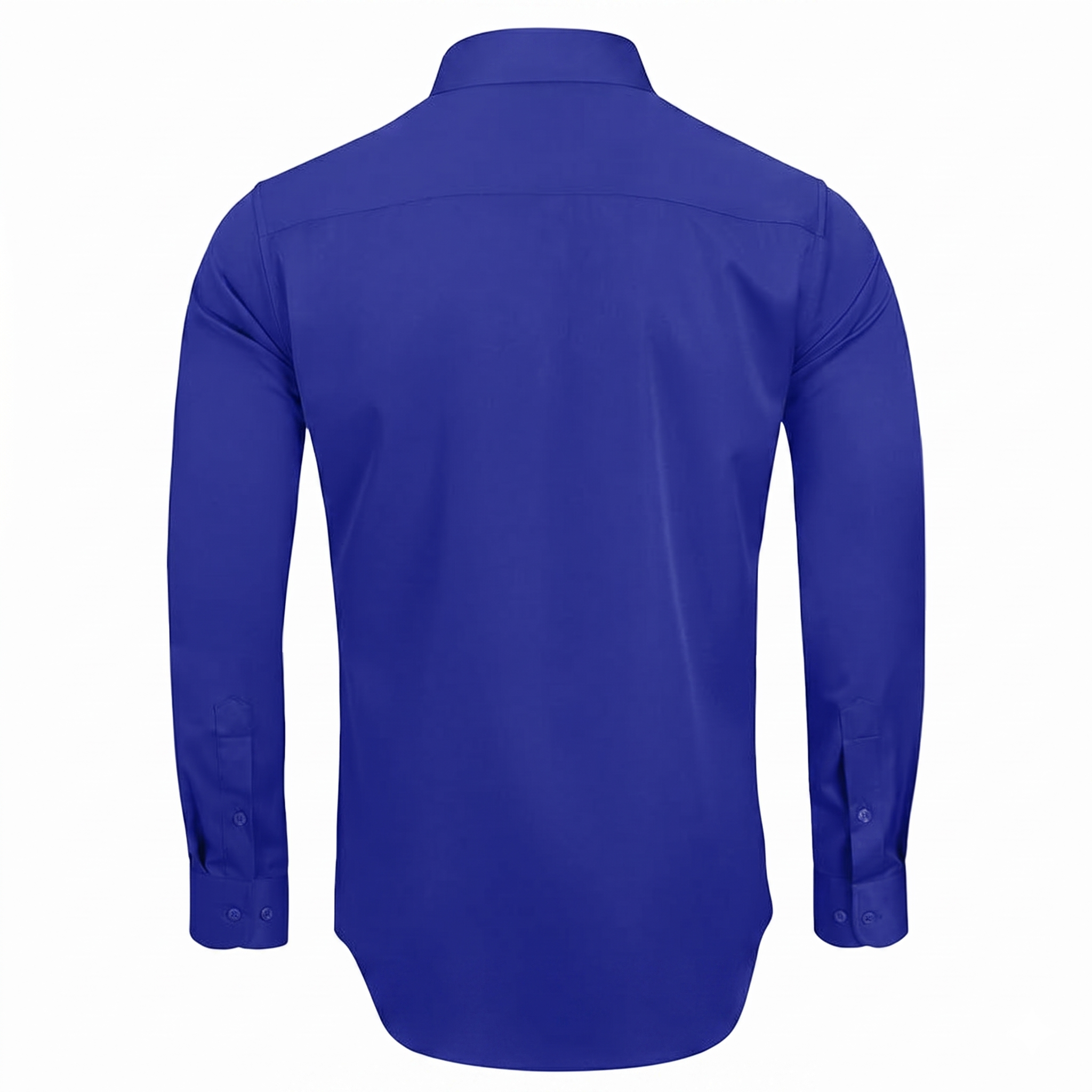 Long Sleeve Formal Button Down Shirt With Pocket For Men