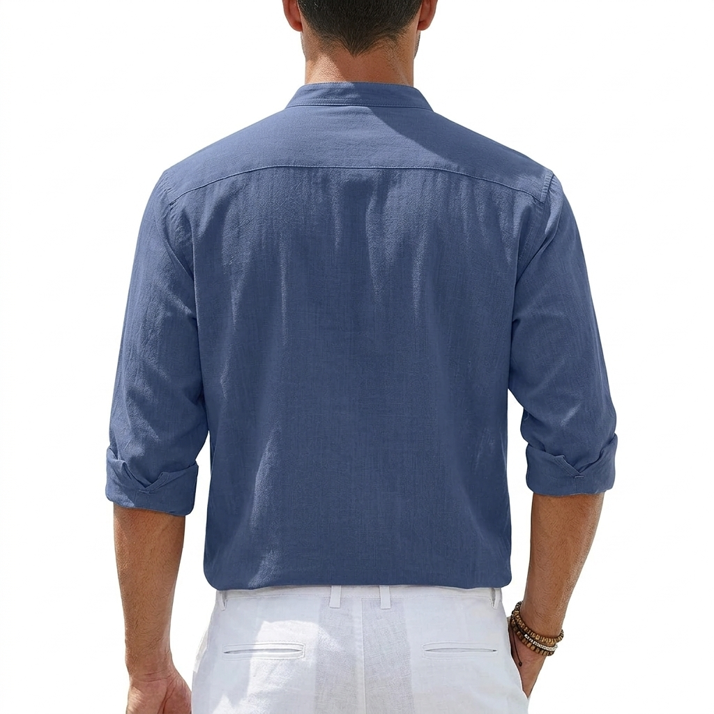Long Sleeve Button Down Shirt For Men