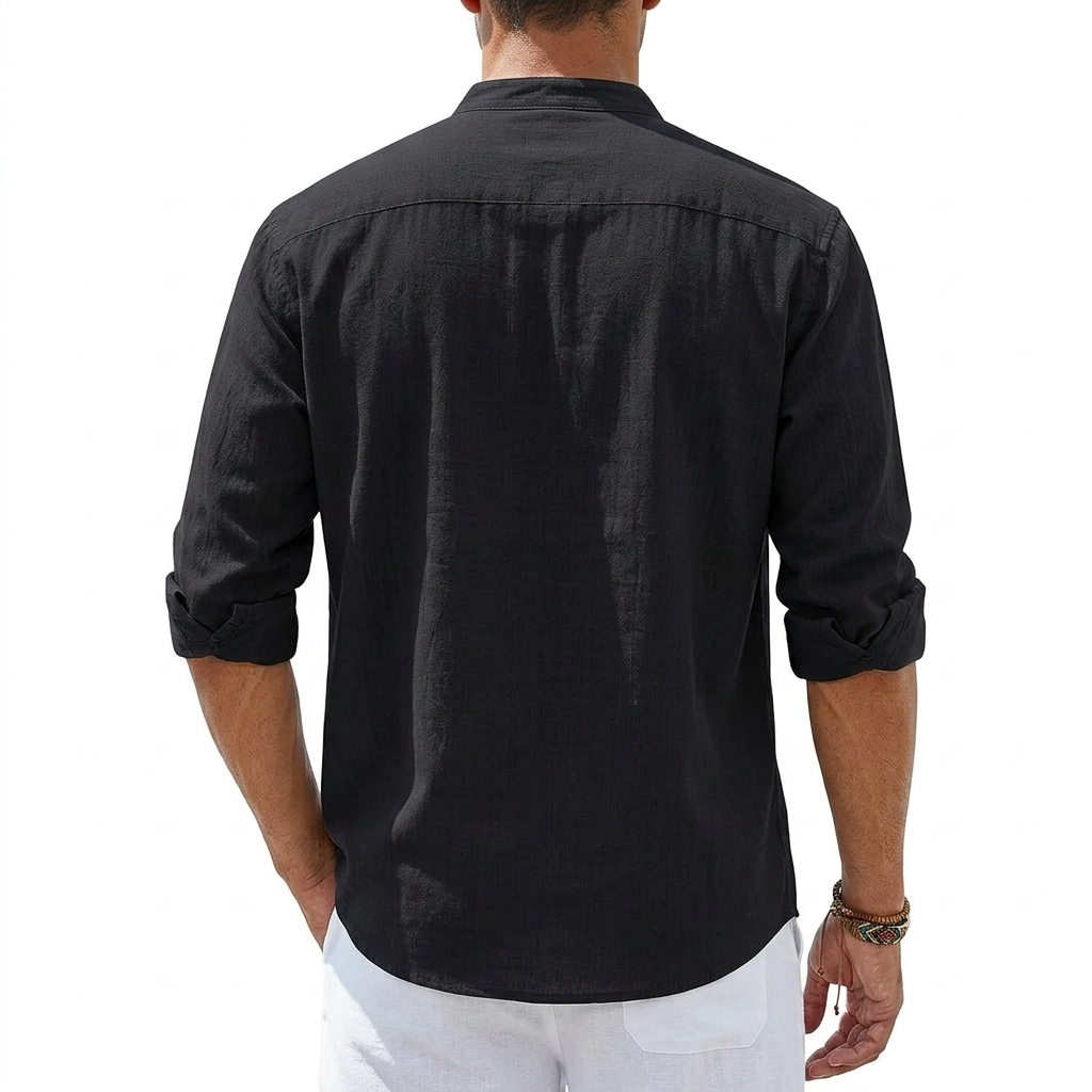 Long Sleeve Button Down Shirt For Men