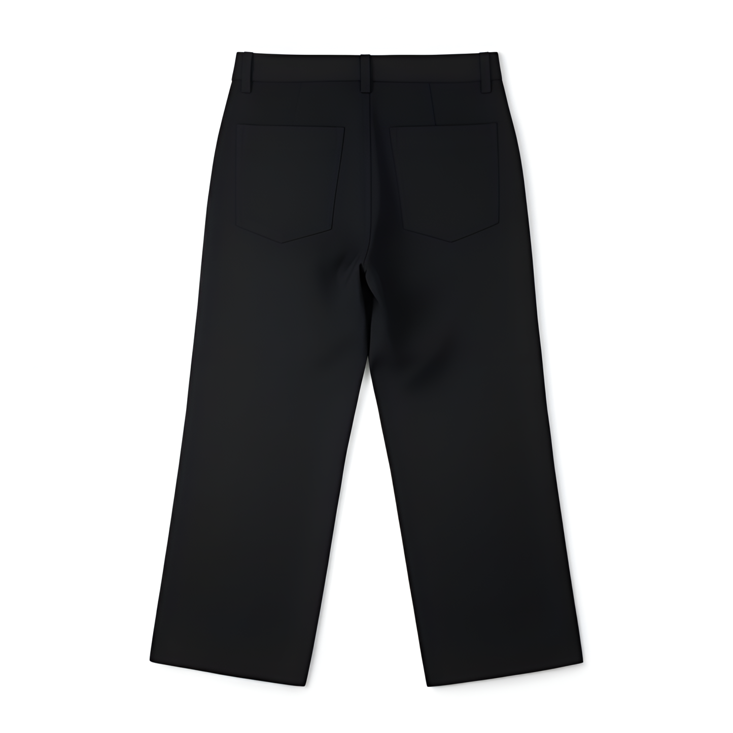 Structured Denim Jacket And Wide Straight Trouser Matching Set