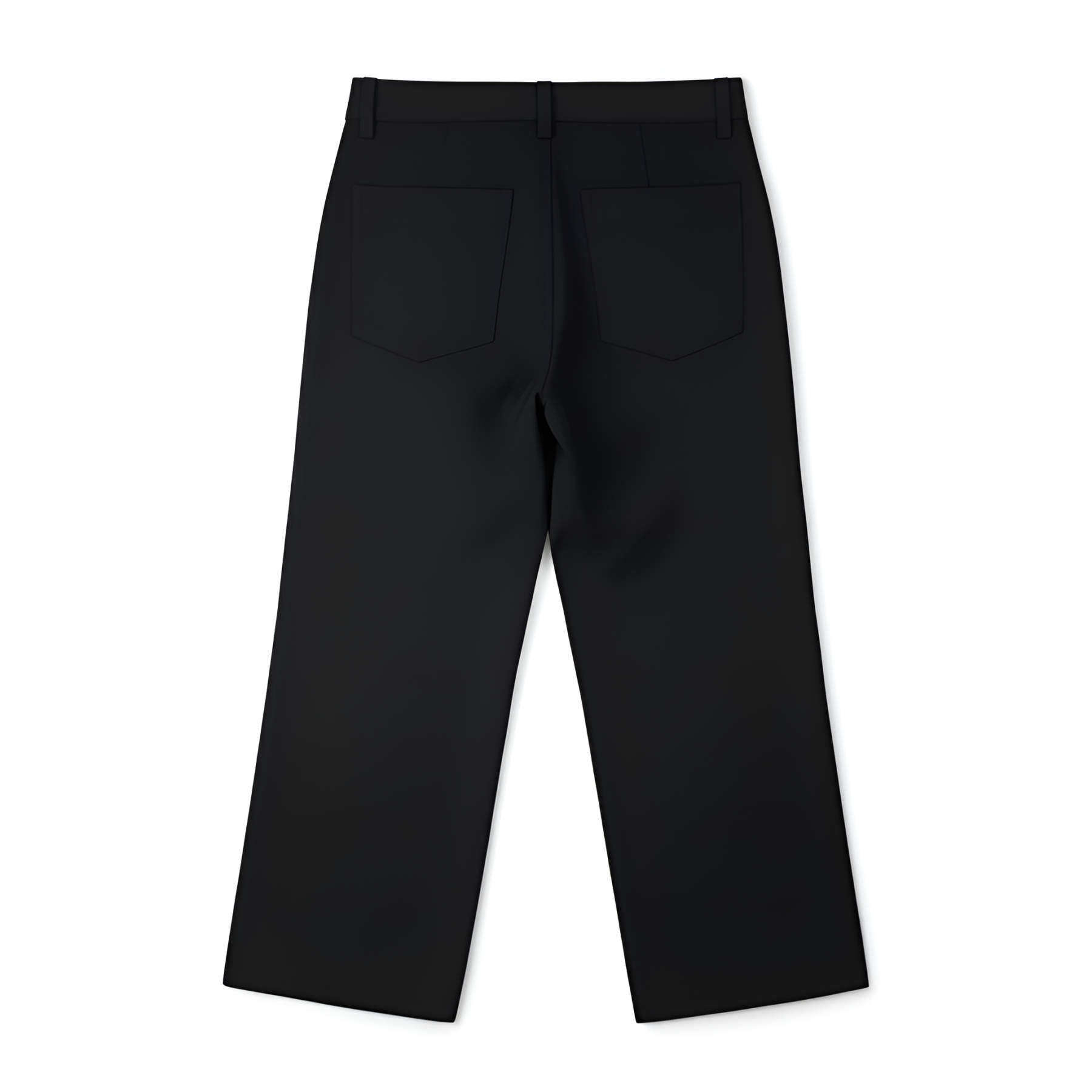 Structured Denim Jacket And Wide Straight Trouser Matching Set