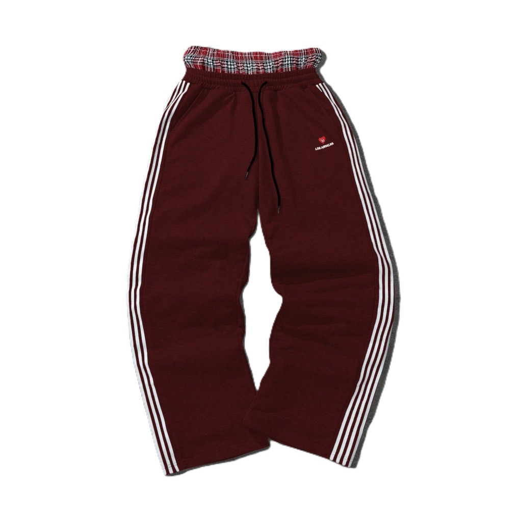 Loose Fleece Drawstring Sweatpants With Wide For Men