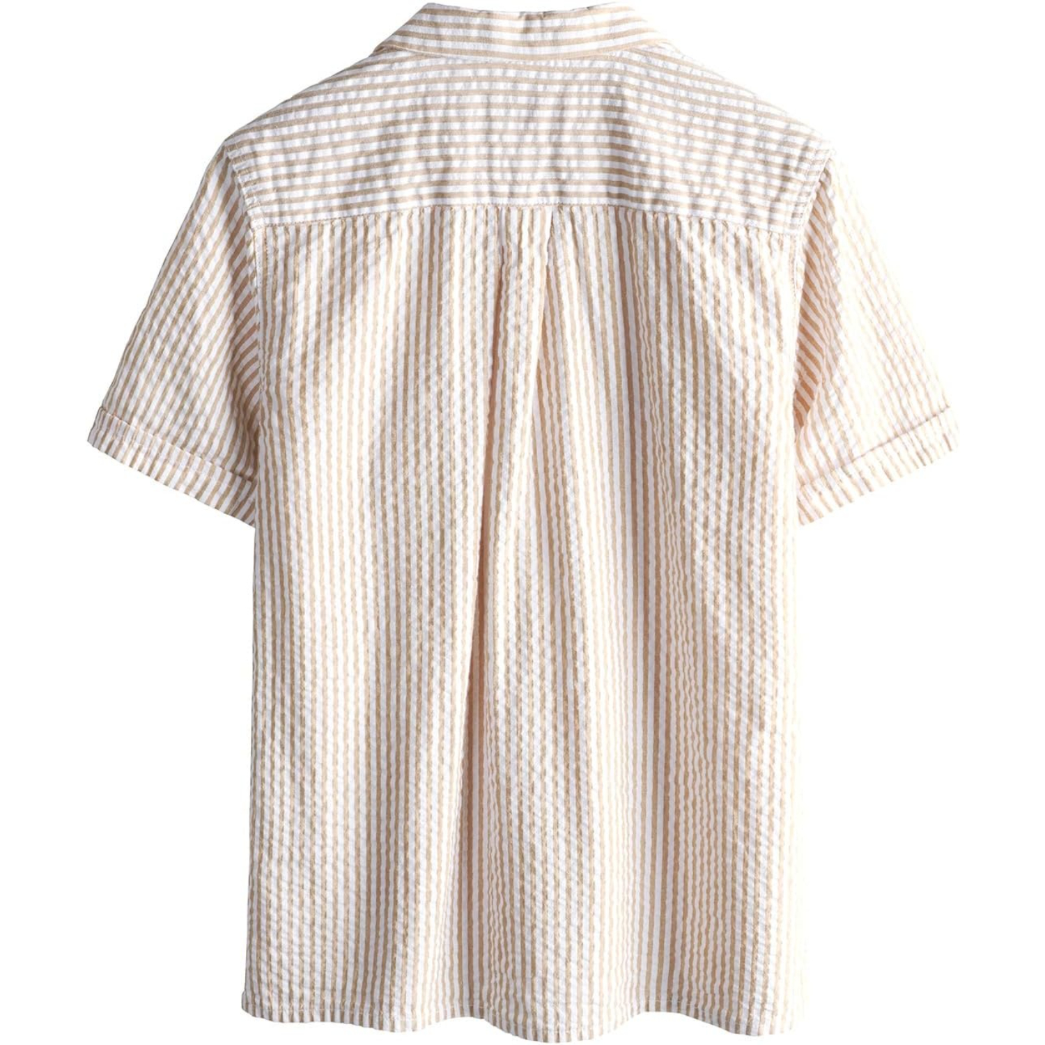 Hawaiian Short Sleeve Button Down Cuban Collar Shirt 