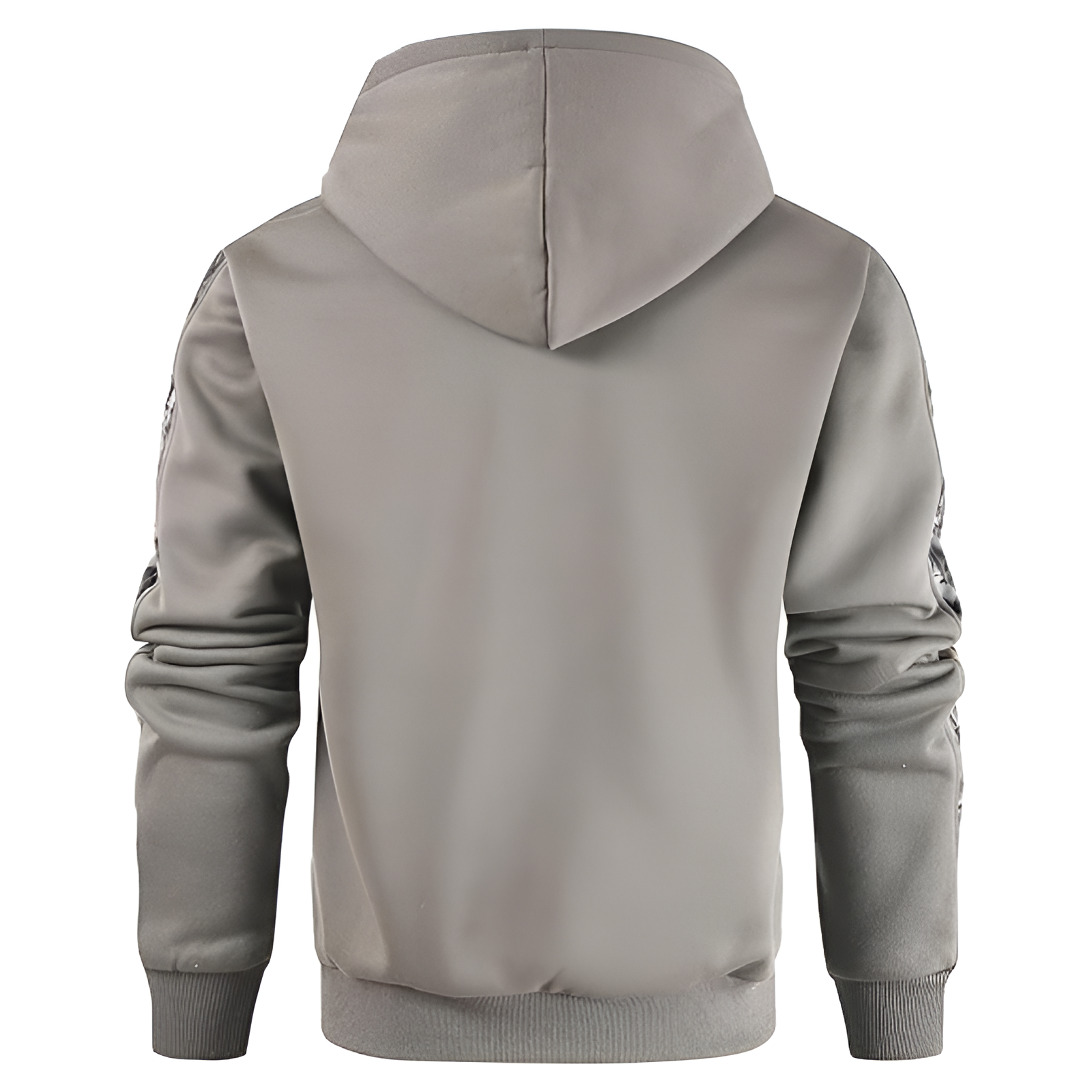 Men Camo Outfitter Fleece Hoodie Pullover Long Sleeve Casual Sweatshirt with Pocket