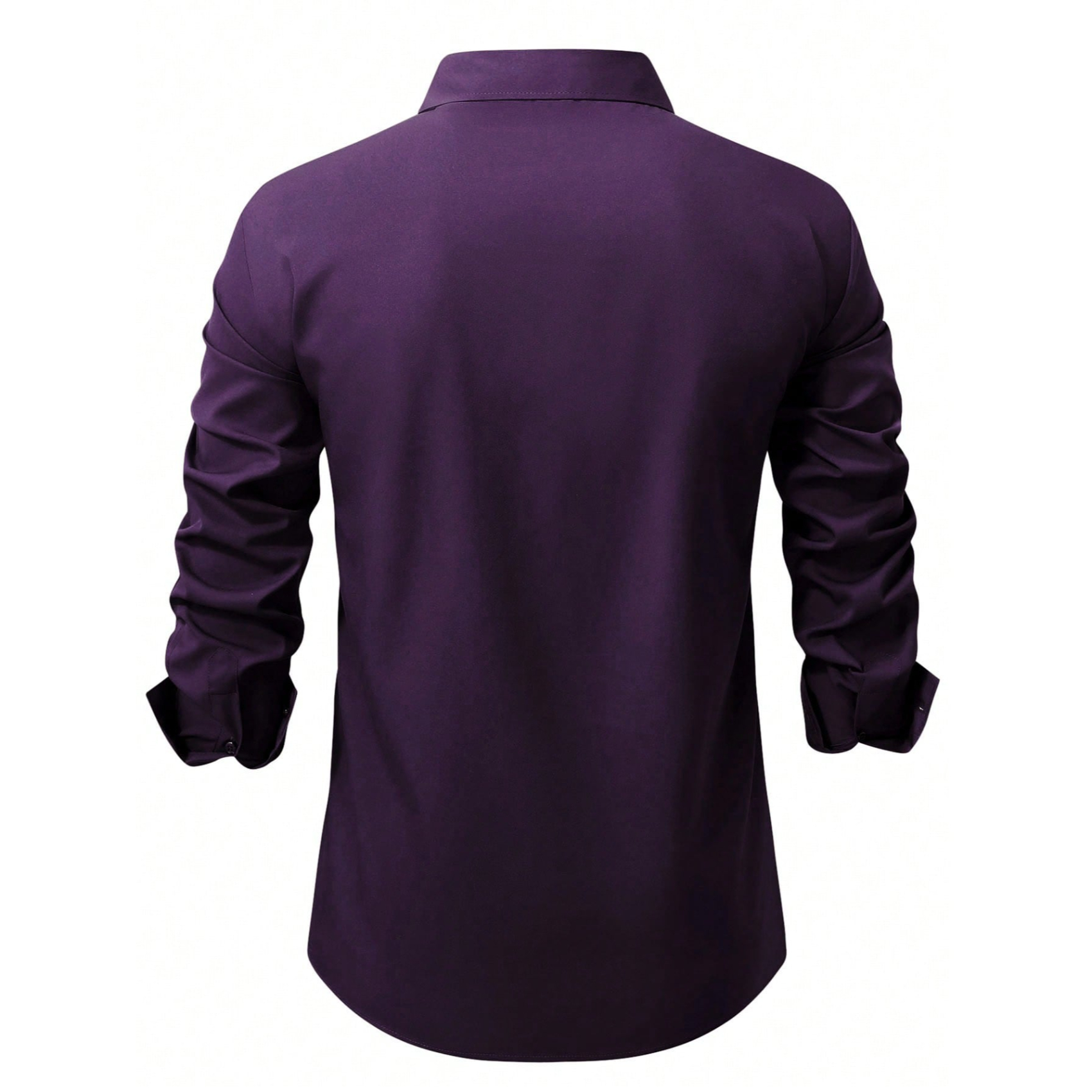 Long Sleeve Casual Shirt With Button Front For Men