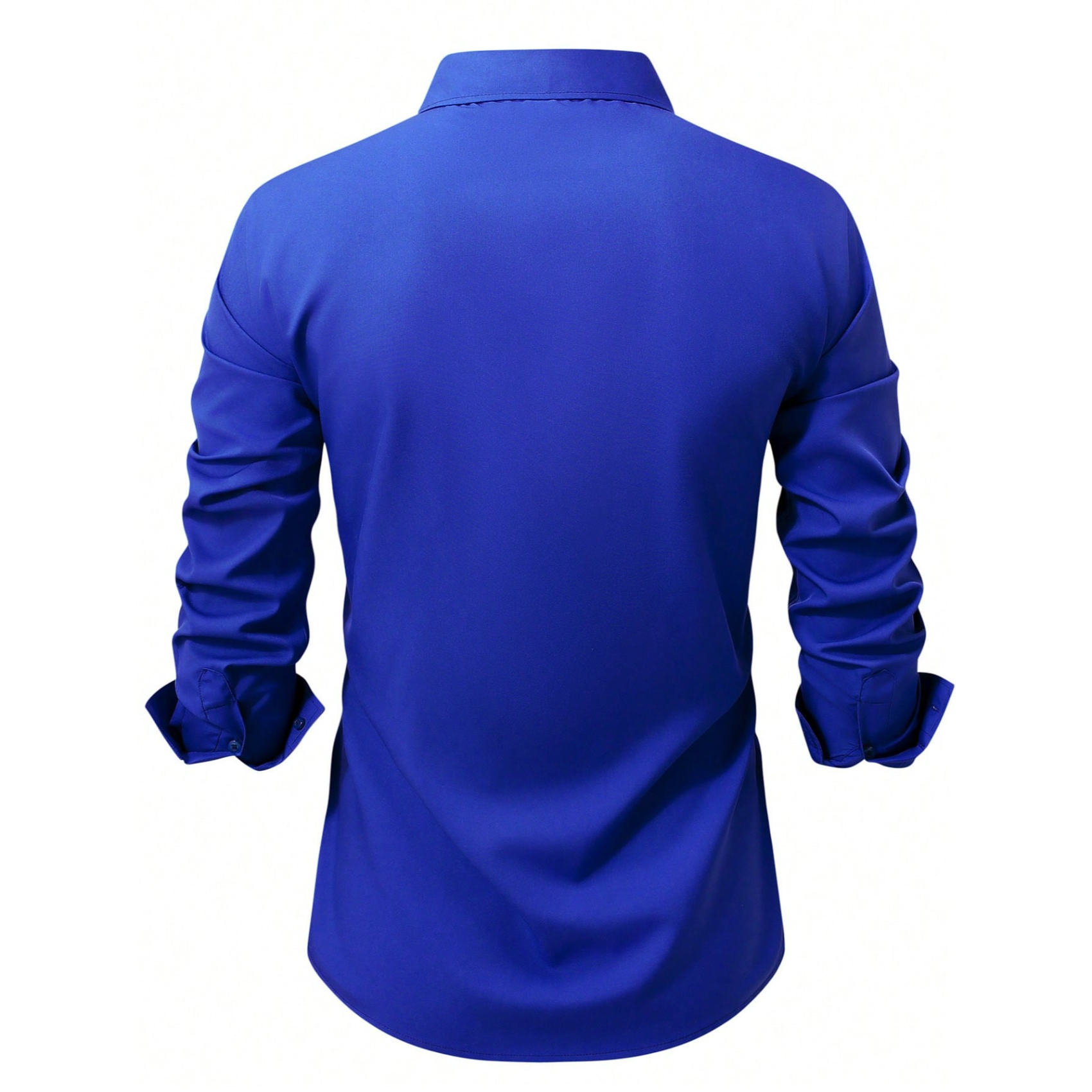 Long Sleeve Casual Shirt With Button Front For Men