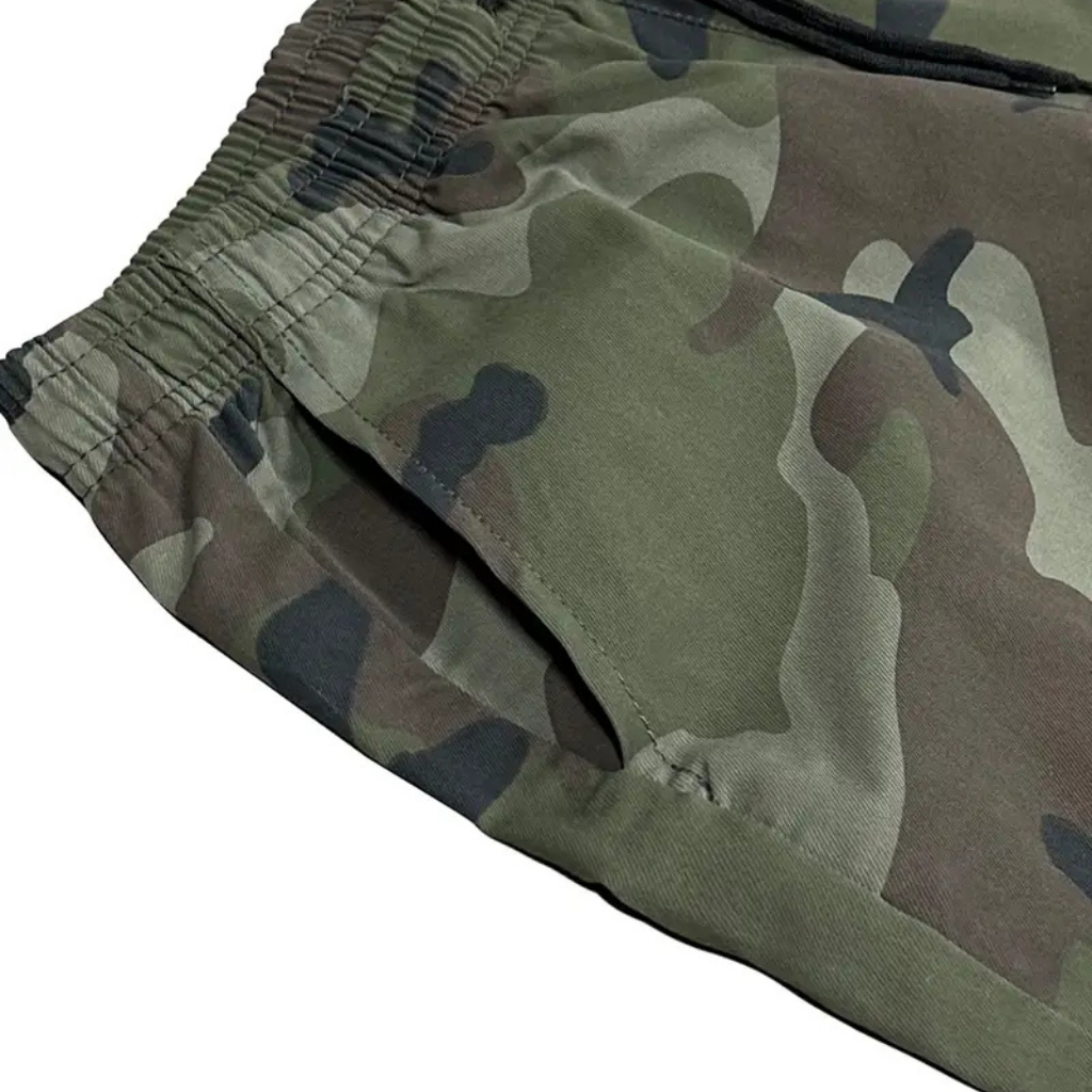 Outdoor Cargo Pants With Camouflage Pattern And Multiple Pockets For MenOutdoor Cargo Pants With Camouflage Pattern And Multiple Pockets For Men - Image 4