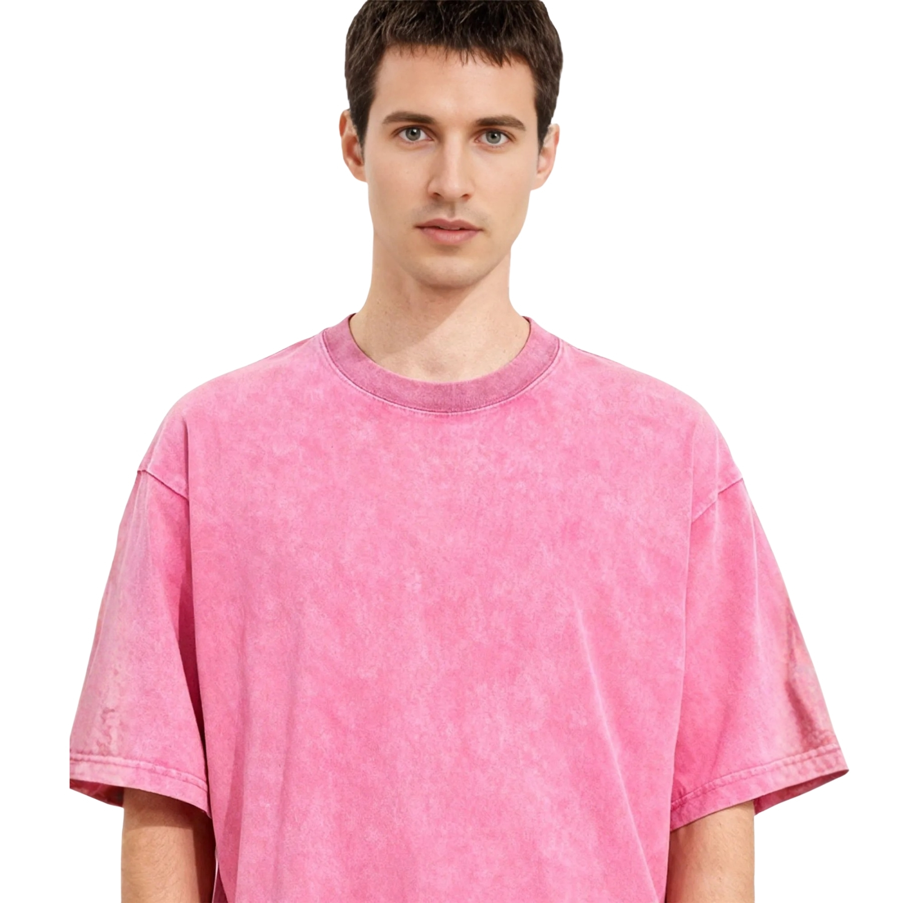 Pack Of 3 Heavyweight Solid Color Retro T Shirt