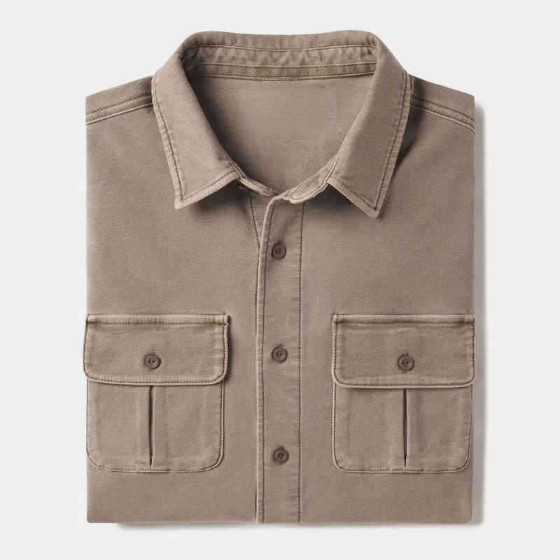 Comfort Terry Shirt Jacket