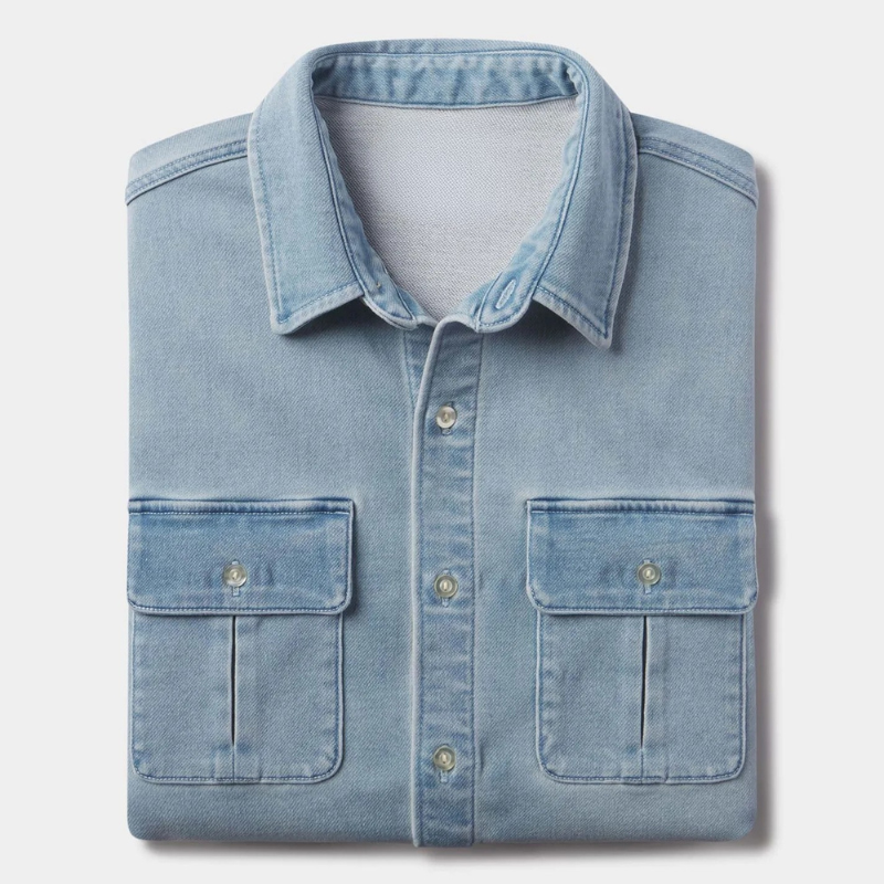 Comfort Terry Shirt Jacket